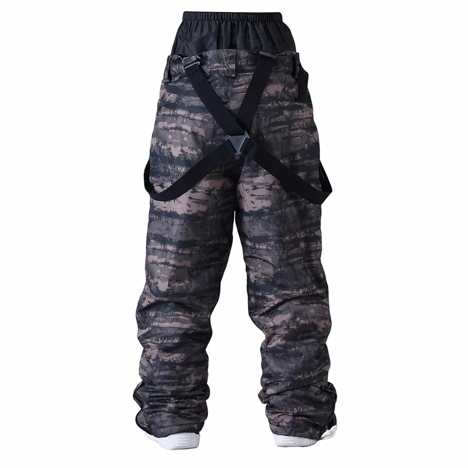 Pantalones de esquí impermeables hombre camuflaje snowboard doble espesor alpin montaña calientes invierno