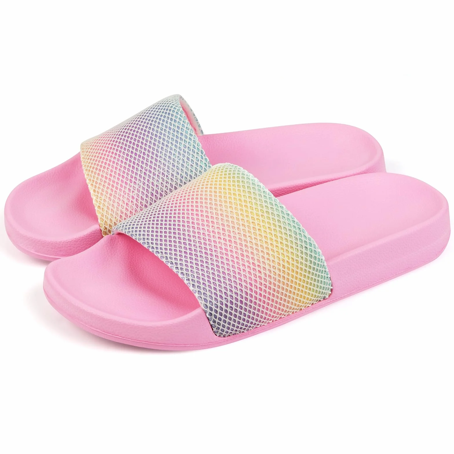 AOOWU Chanclas Niña, Zapatos de Ducha Niña, Playa Piscina Verano Zapatos, Baño Sandalias para Piscina, Ligero Antideslizante Sandalias para Playa y Baño, Sandalias Ni Niña para Tamaño 30-31