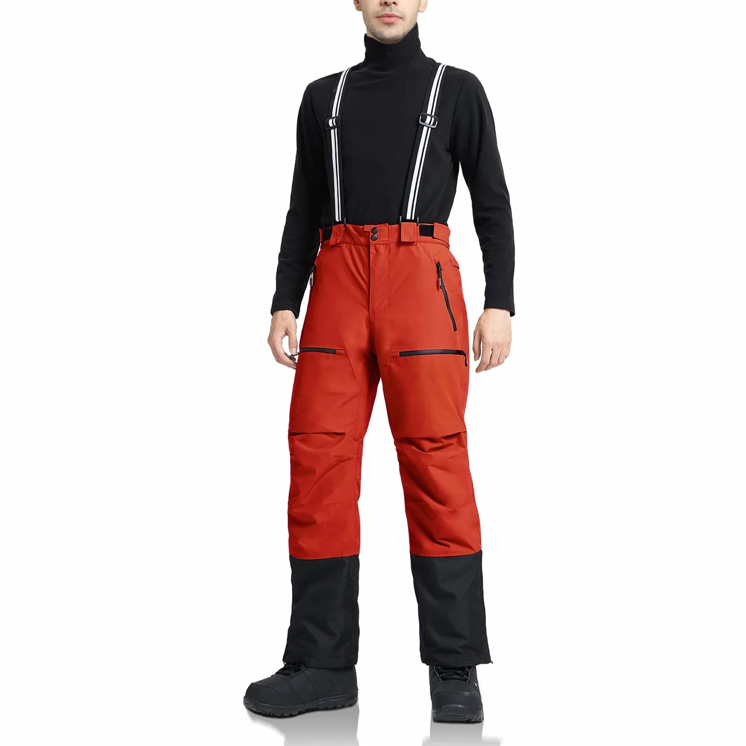 Pioneer Camp Pantalones de esquí para Hombre Snowboard con Bolsillos