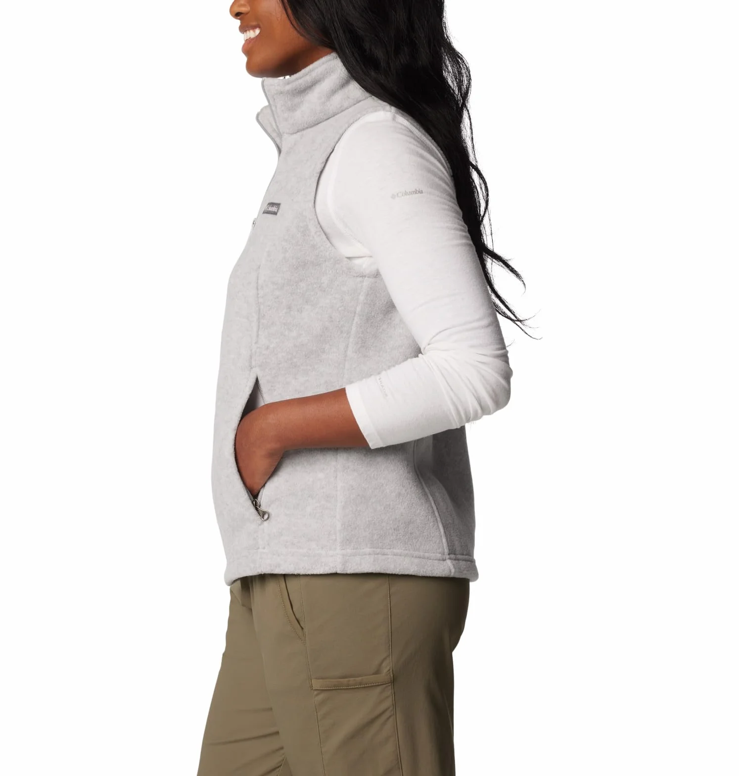 Columbia Benton Springs Vest Chaleco Polar Mujer