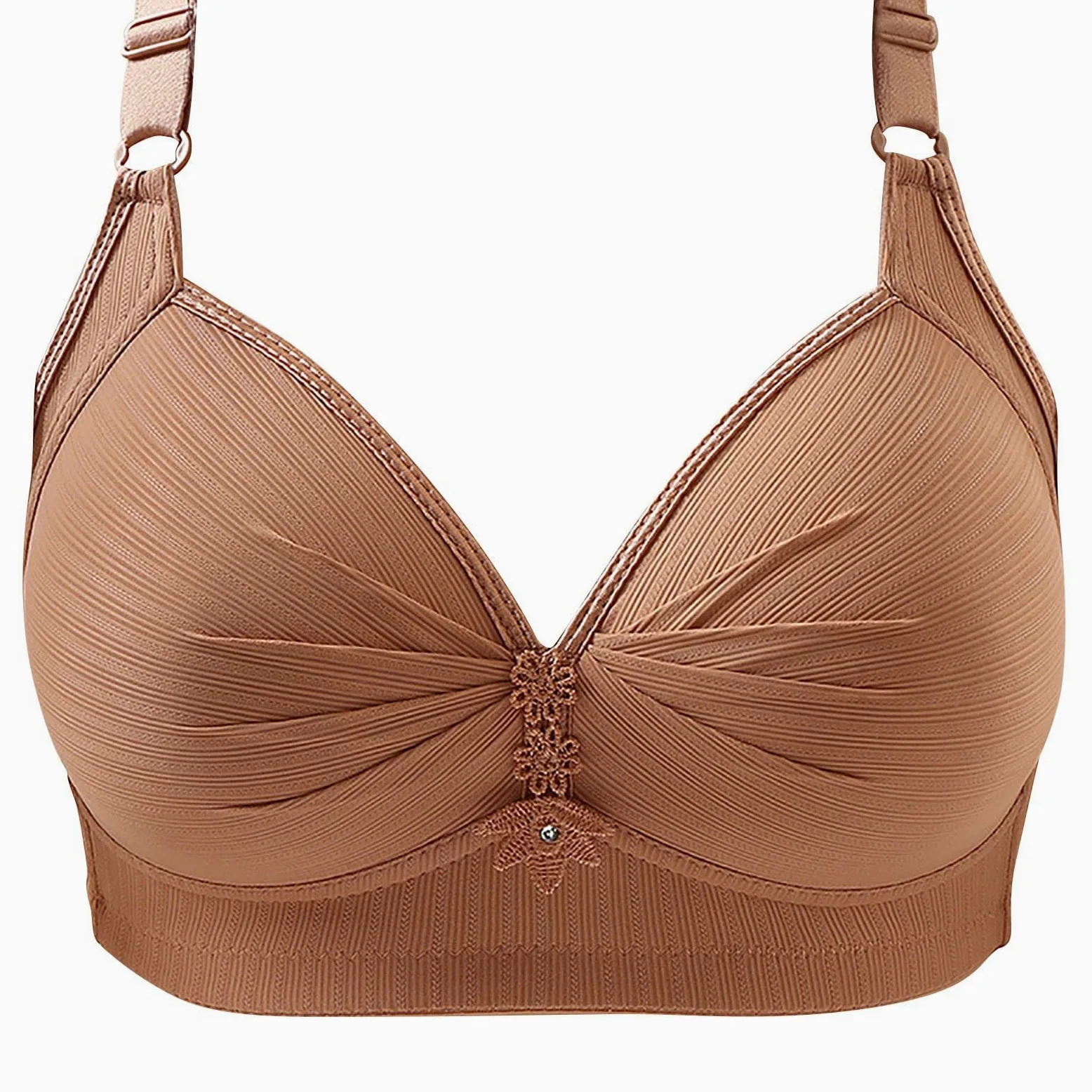 Sujetadores de copa completa para mujer, sin aros, para lactancia, sin costuras, para maternidad, sin costuras, antiderrames, brasier de lactancia, línea extensora, ropa interior push up con pechos