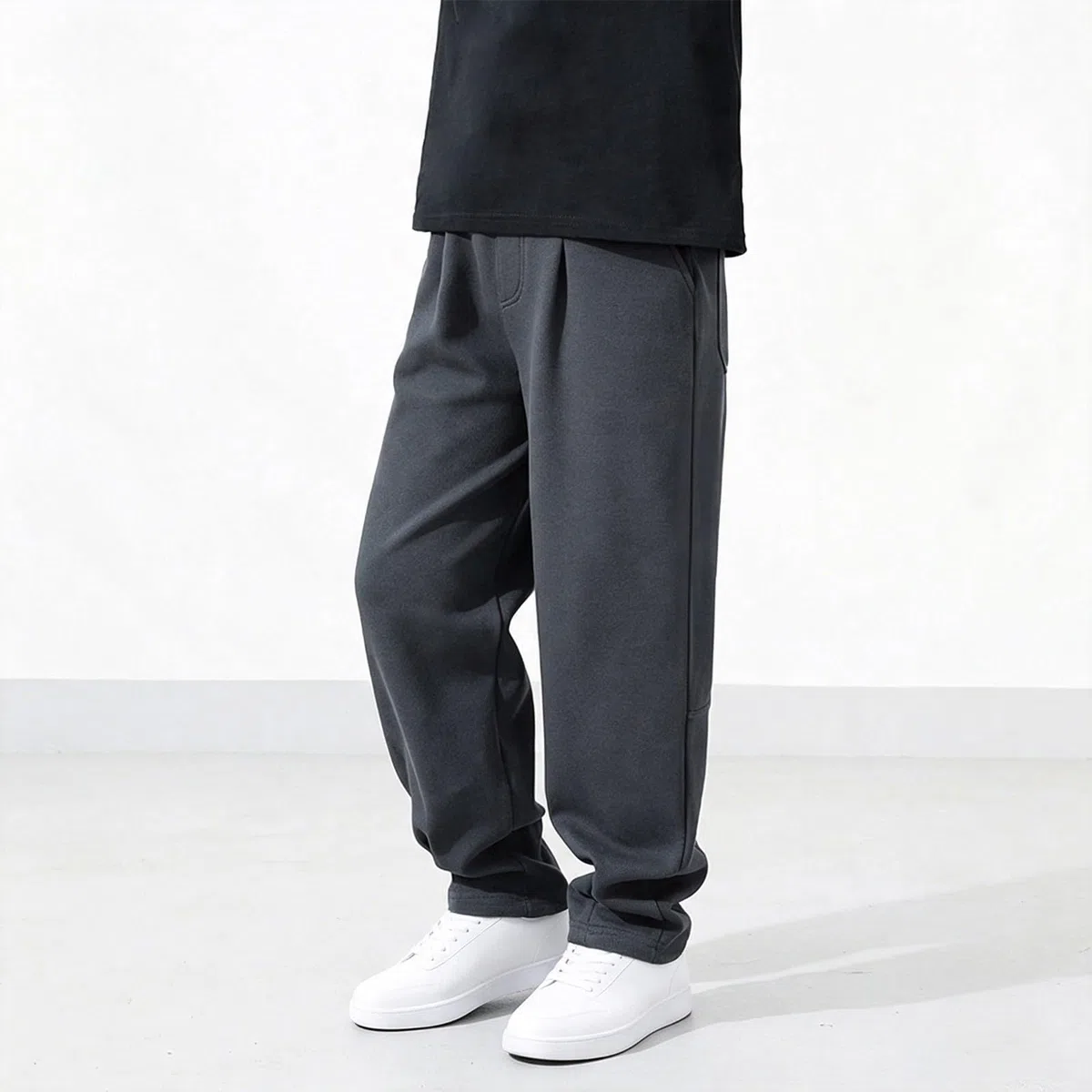 WINWUQB - Pantalones deportivos rectos y sueltos para niños