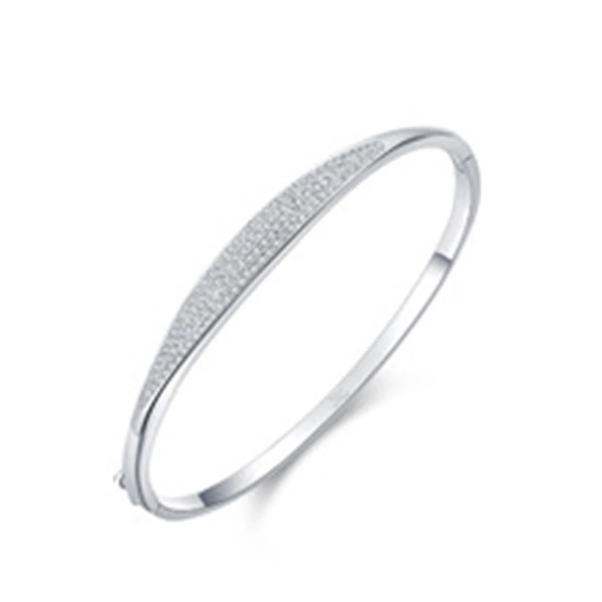 Pulseras para la amistad, pulsera geométrica de diamantes creados para parejas, PT950 y oro blanco de 9K/14K/18K