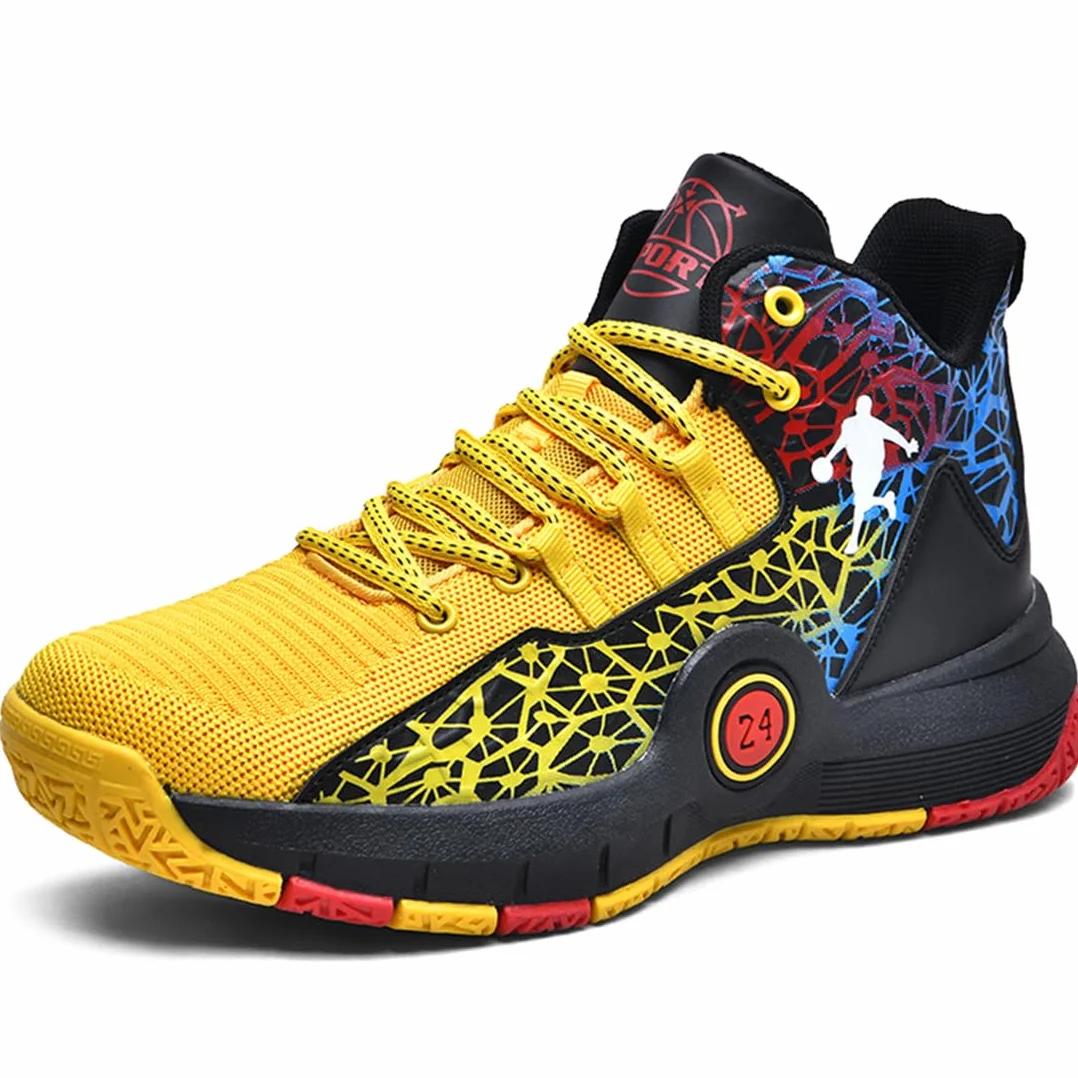 Zapatillas de Baloncesto para Hombre Antideslizantes Calzado Deportivas Aire Libre