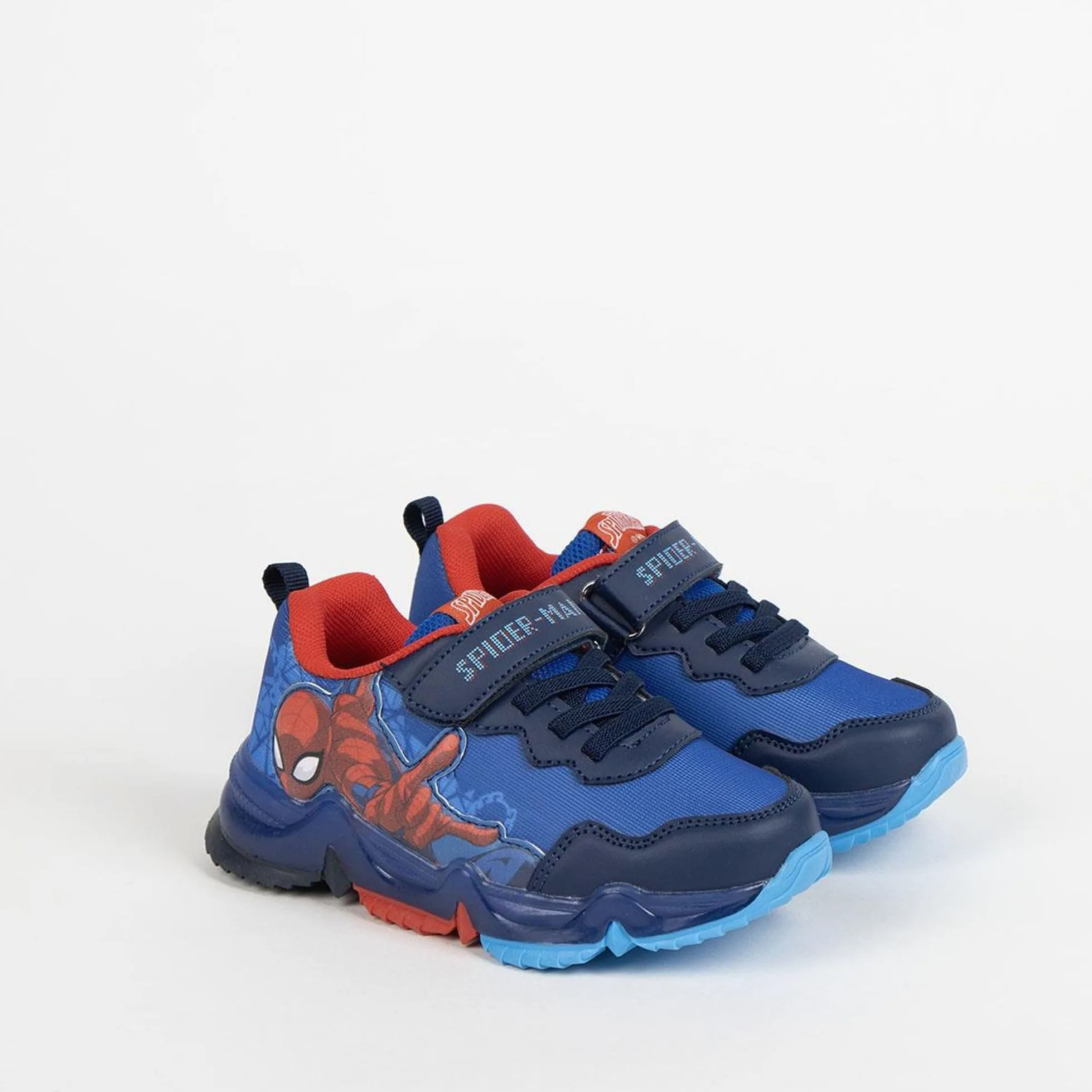 CERDÁ LIFE'S LITTLE MOMENTS Deportiva Spiderman Niños con Luces Led Interactivas Spiderman Suela TPR ZapatillasUnisex niños