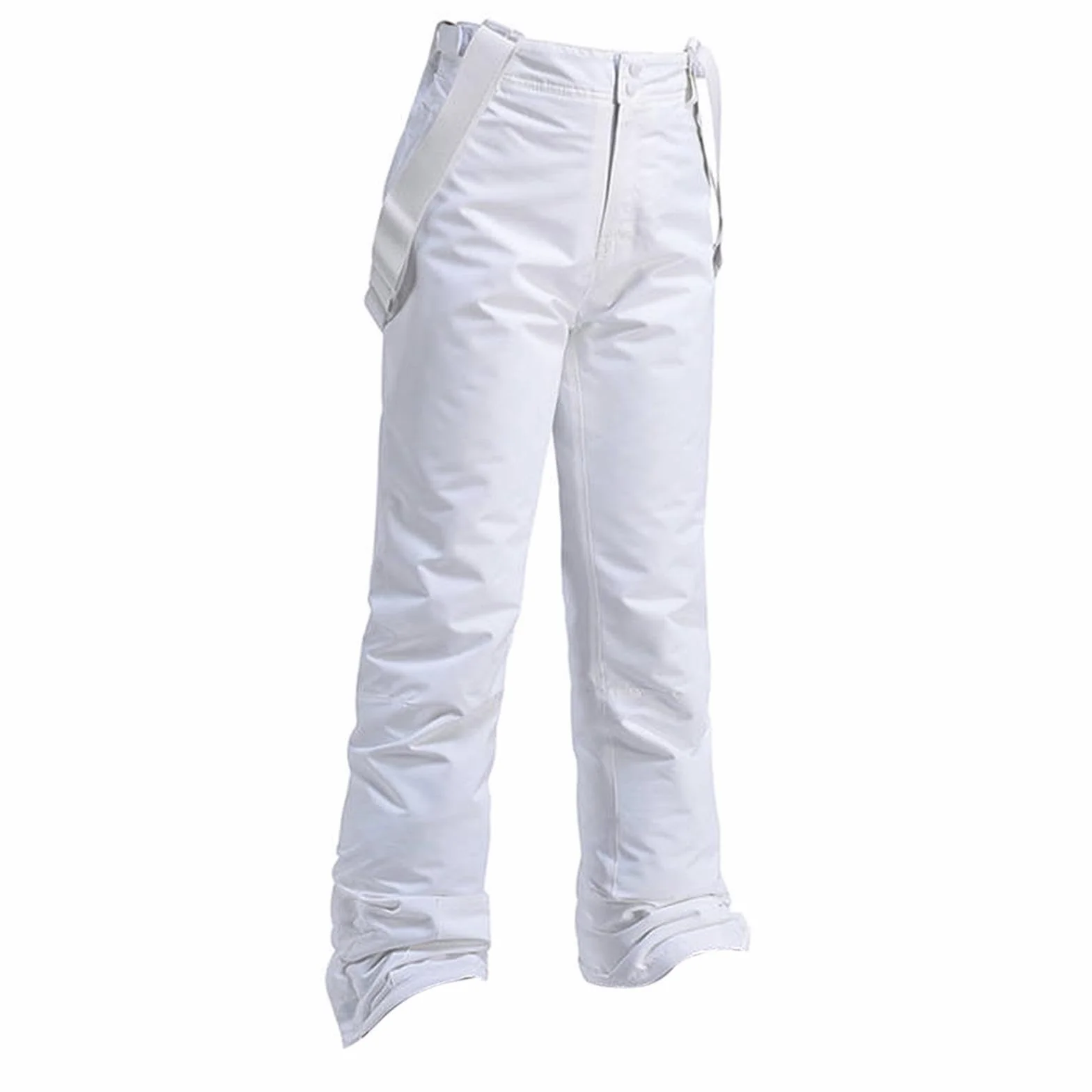 harayaa Pantalón de Esquí para Mujer con Tirantes Regulables Tejido Impermeable Y Acolchado Térmico para Mantener El Adecuado para Esquí Snowboard