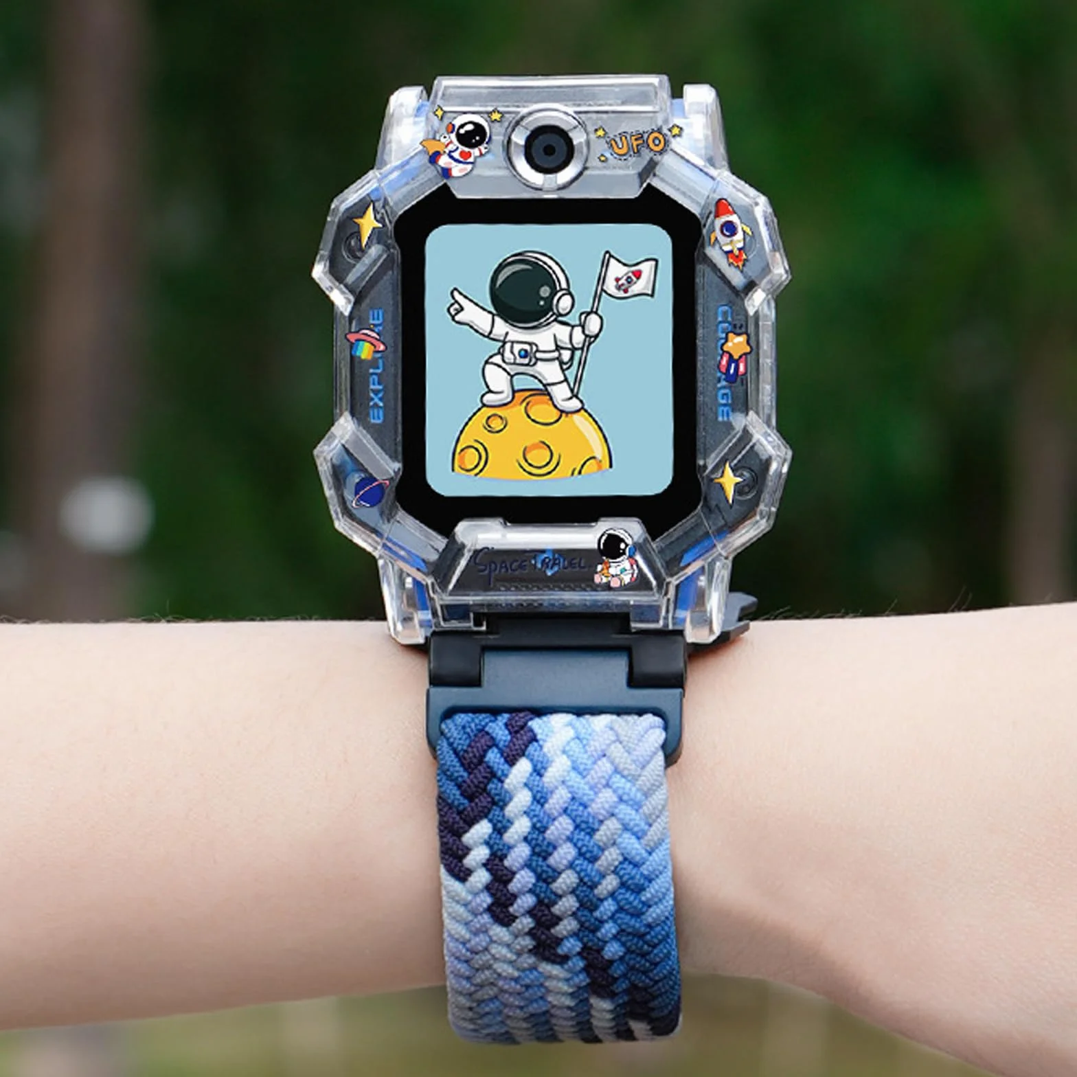 3 Piezas Niños Correa Compatible para Z7/Z6/Z1 Watch Phone, Nylon Trenzado Pulseras de Repuesto imoo Smartwatch Z7/Z6/Z1 con Cierre Magnético para Niños y Niñas