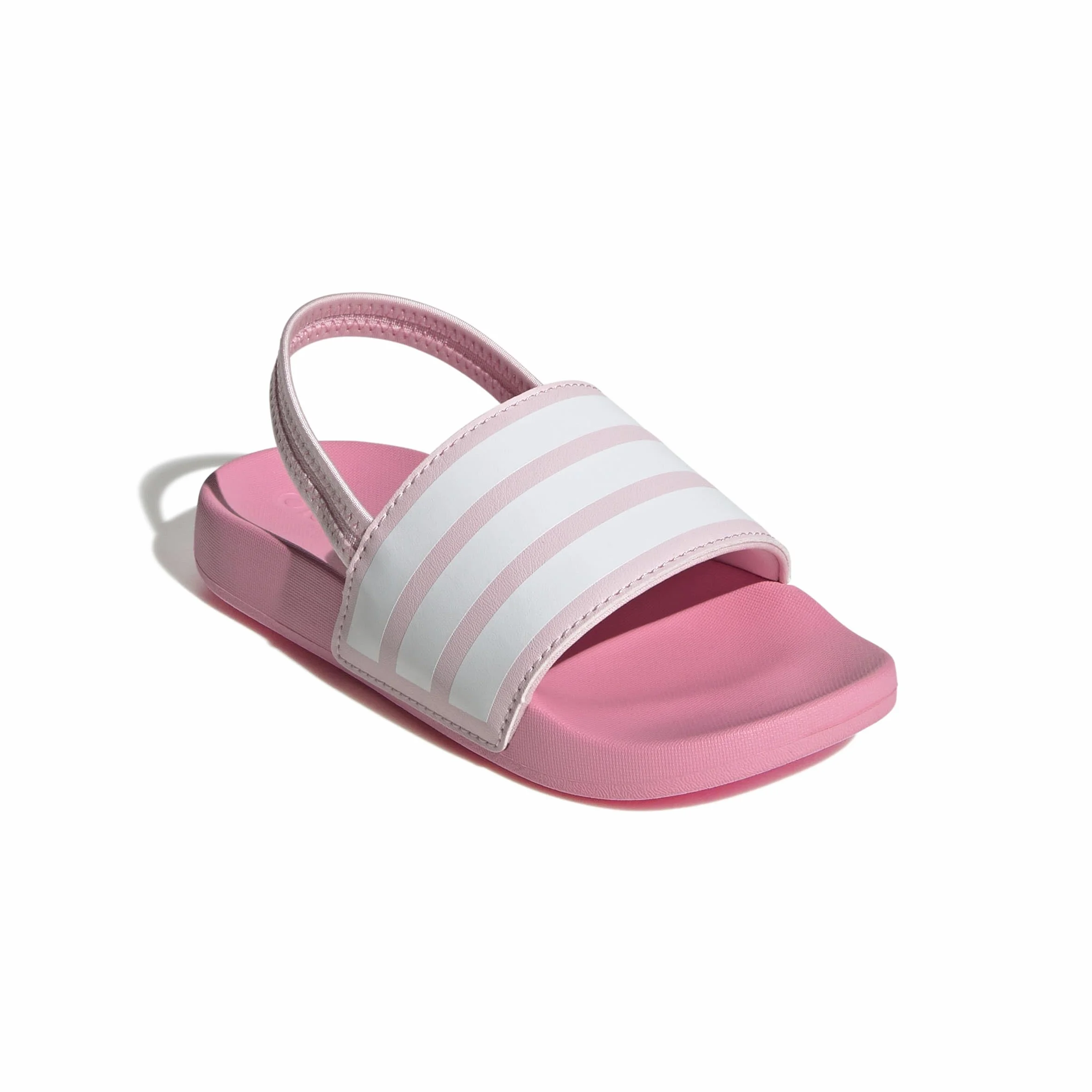 adidas Unisex niños ADILETTE ESTRAP SLIDES CHILDREN, Clear Pink/Cloud White/Bliss Pink, 34 EU