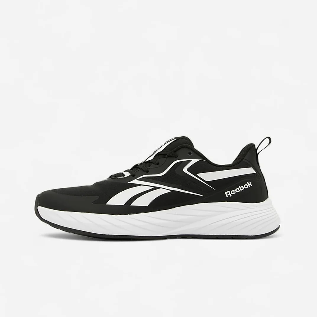 Reebok Zapatillas Deportivas para Hombre, Color Negro, Blanco y Blanco, Talla 43 EU