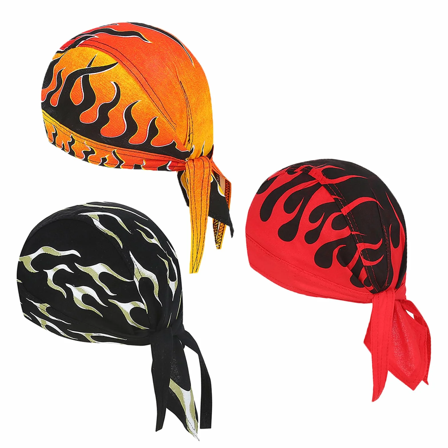 Bandana de calavera de trapo de rocío, gorro pirata, envoltura para la cabeza, forro de casco para ciclismo y motocicleta