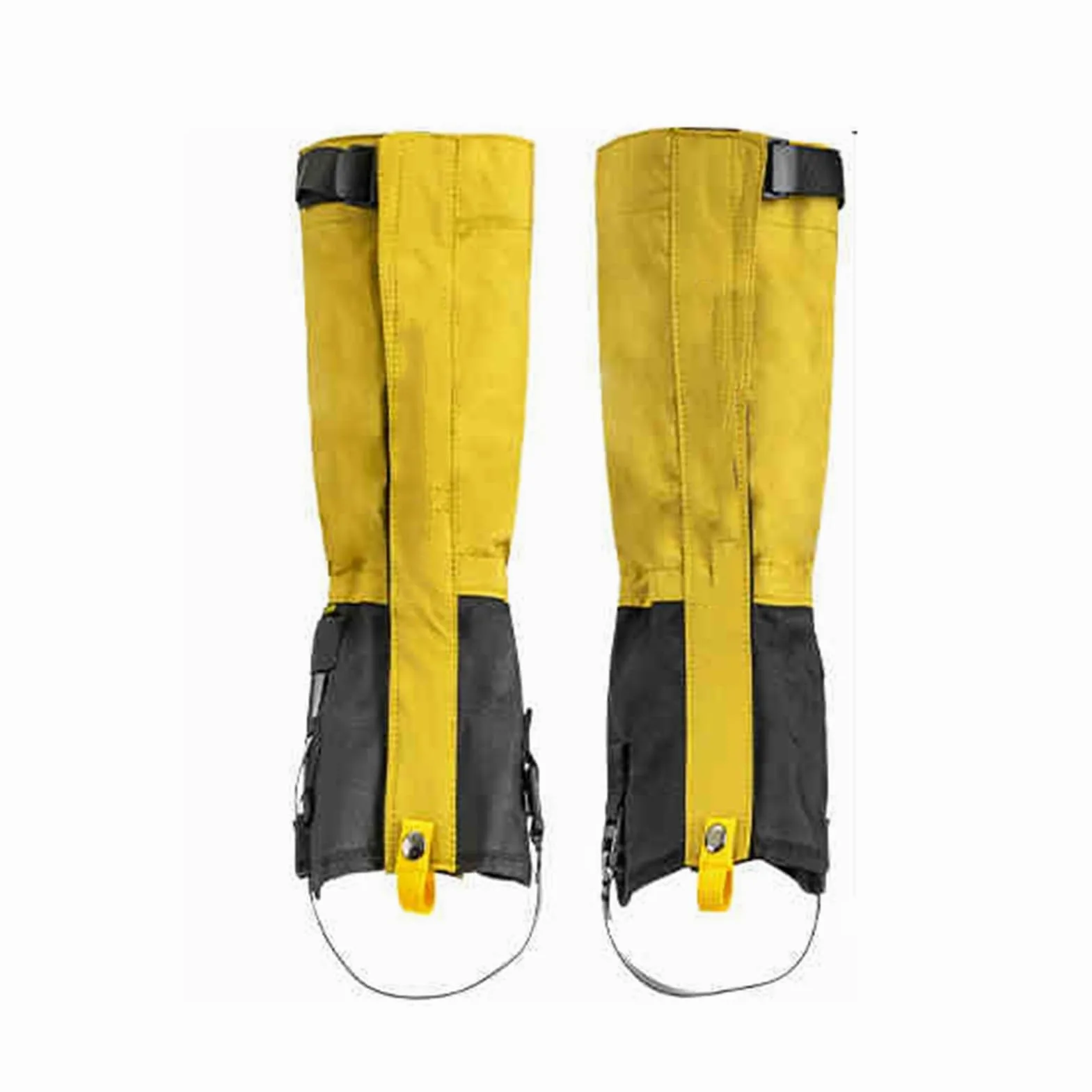 Polainas de Nieve, Polainas Ajustables for Exteriores, for Senderismo en Barro,y Nieve, Caza, Escalada o esquí, Unisex(Yellow,XS)