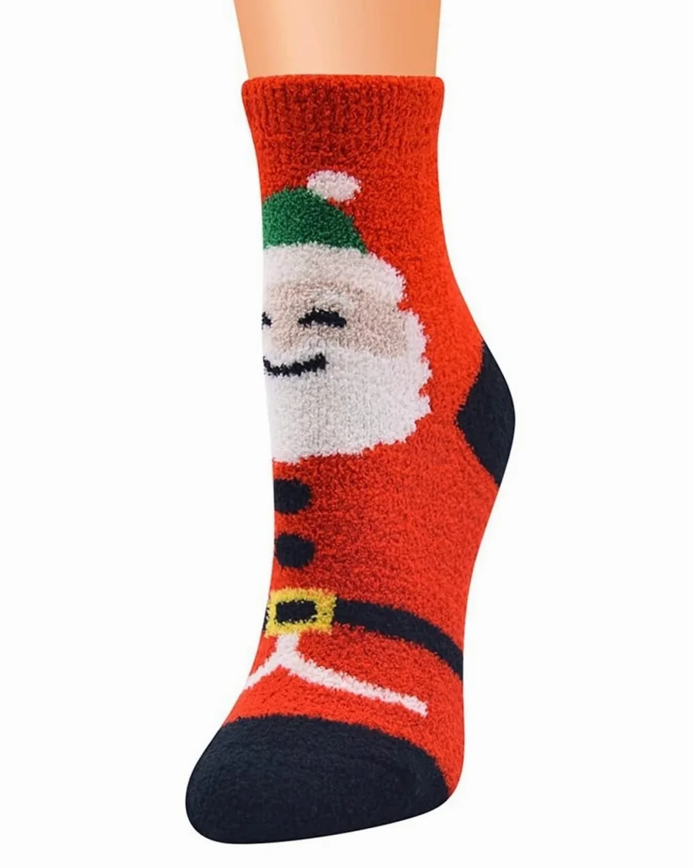Calcetines Cómodos 10 Pares De Calcetines Térmicos Esponjosos Para Mujer, Tubo Medianos Con Forro Polar Peludos Súper Suaves Y Acogedores Suaves Reforzada