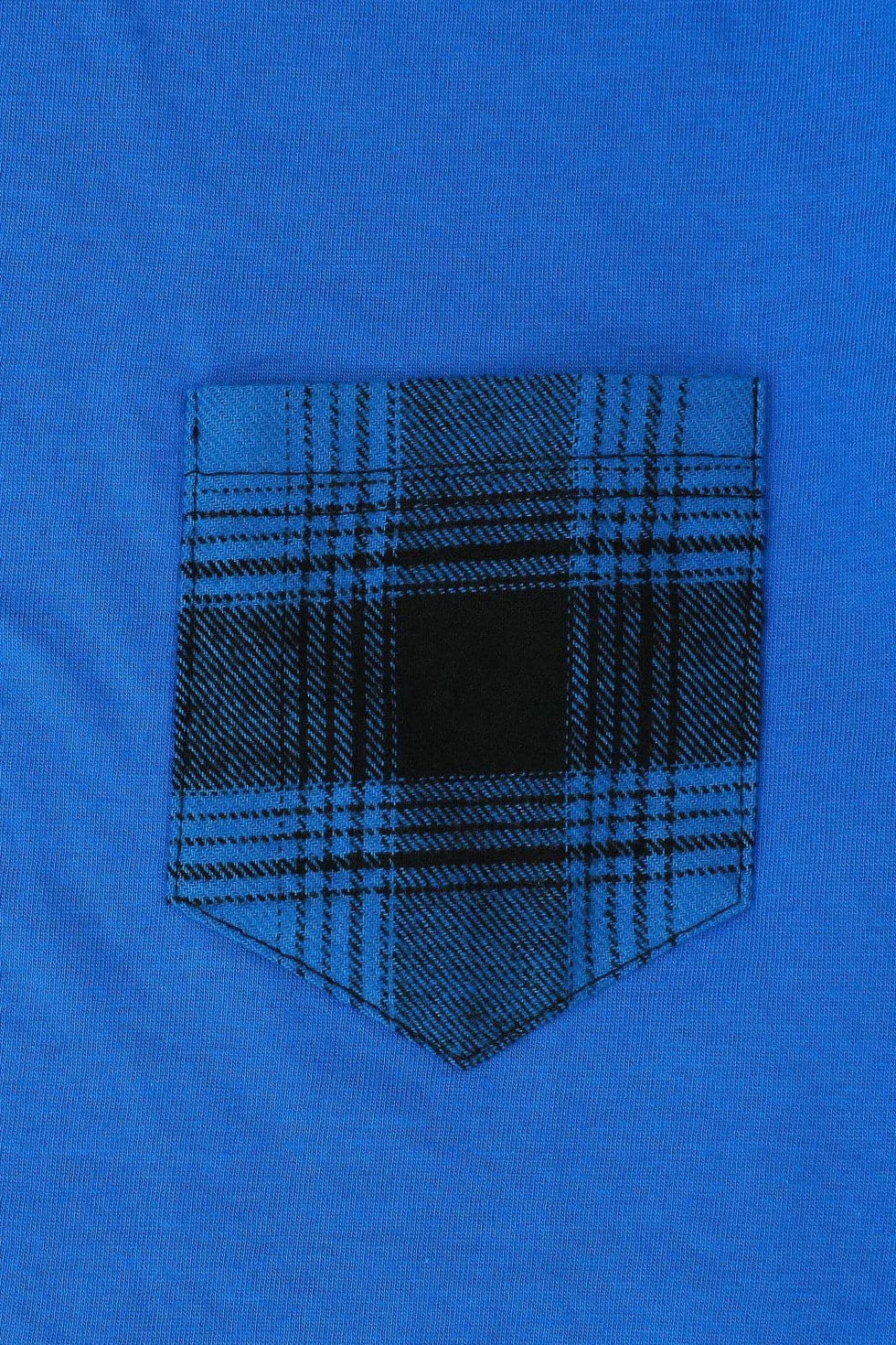 ThePyjamaFactory Pijamas Niño Algodón Cuadros Azules Corto