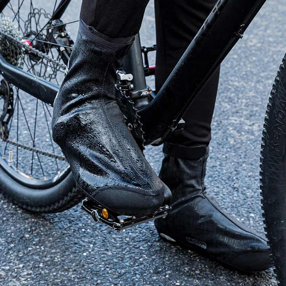 Cubrezapatillas de Ciclismo - Cubrezapatillas Impermeables Cubrezapatillas Overcoat Bicicleta de Carretera MTB para Deportes al Aire Libre Ciclismo Senderismo, Mujer Hombre Cubrezapatos