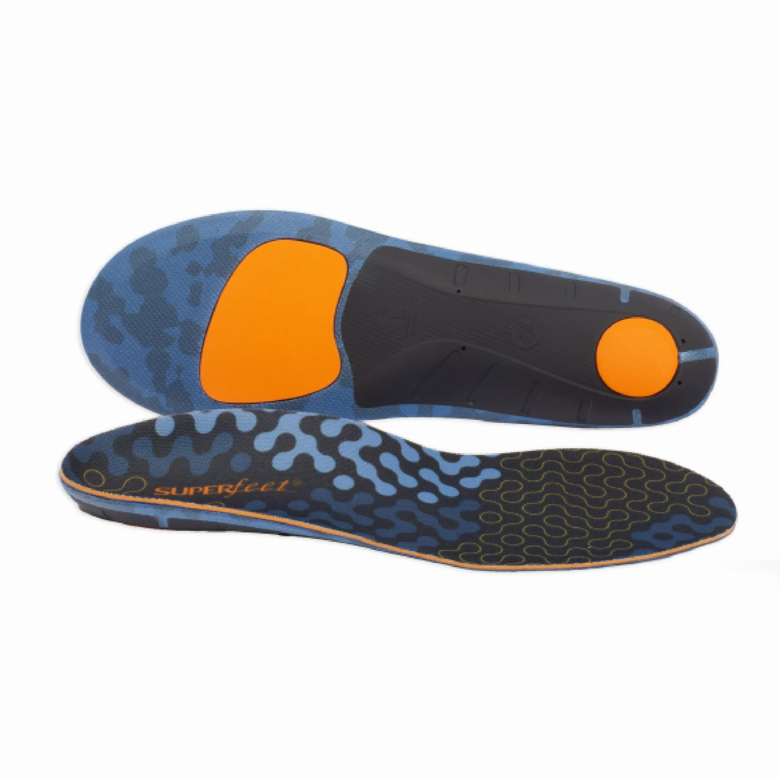 Superfeet Active Cushion Arco Medio, Plantillas Recortables, EU 42-44 | Plantillas Recortables, Soporte para Arcos Medios, Tecnología Adaptive Comfort, Materiales 100% Reciclados