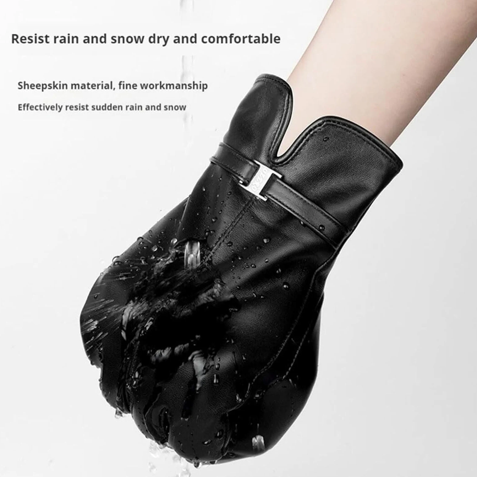 Guantes Running Guantes De Cuero De Felpa For Negocios For Ciclismo Al Aire Libre Cálidos Con Pantalla Táctil De Invierno For Mujer Guantes Deporte Hombre