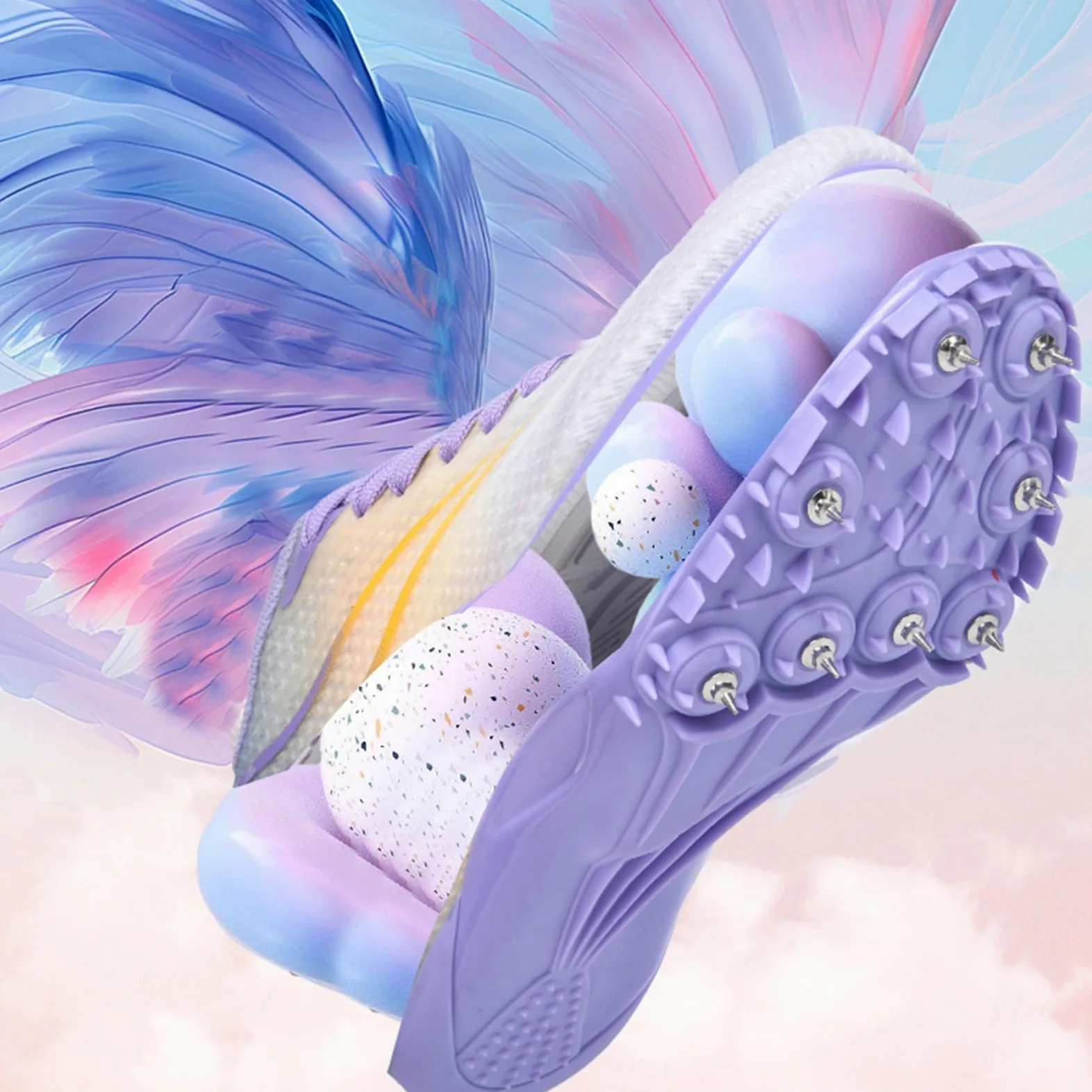 Zapatillas De Atletismo con Clavos para Hombre Y Mujer Transpirables para Correr Saltar Y Correr para Niños