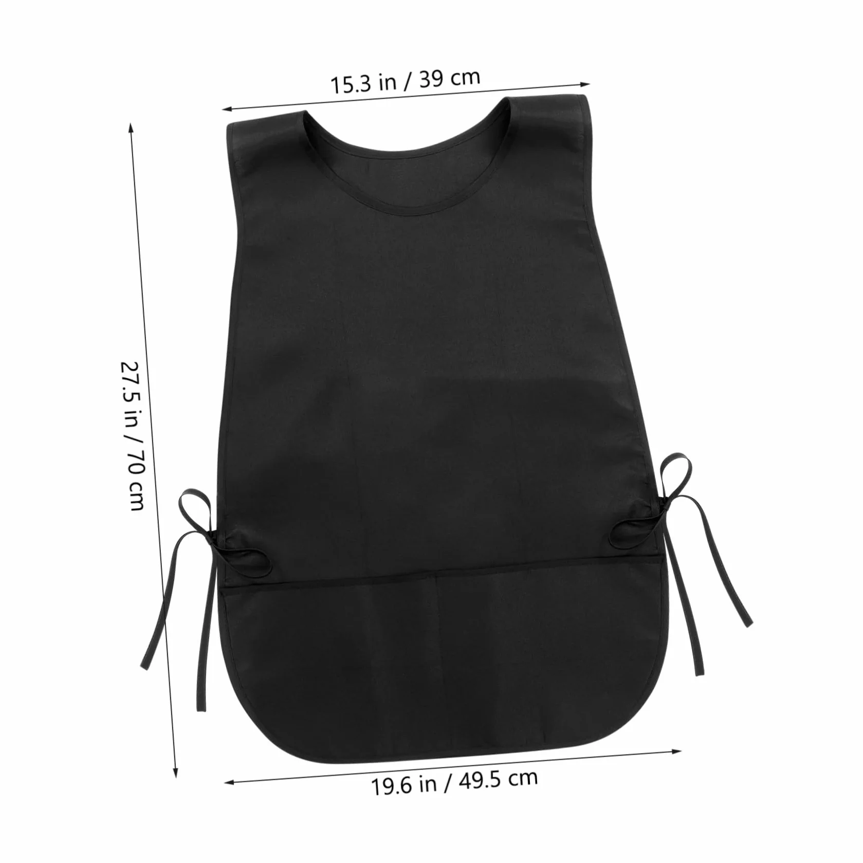KOMBIUDA Delantal y Anti-manchas para y Peluqueros sin Mangas Resistente y Fácil de Lavar para Estilistas y Trabajos Profesionales