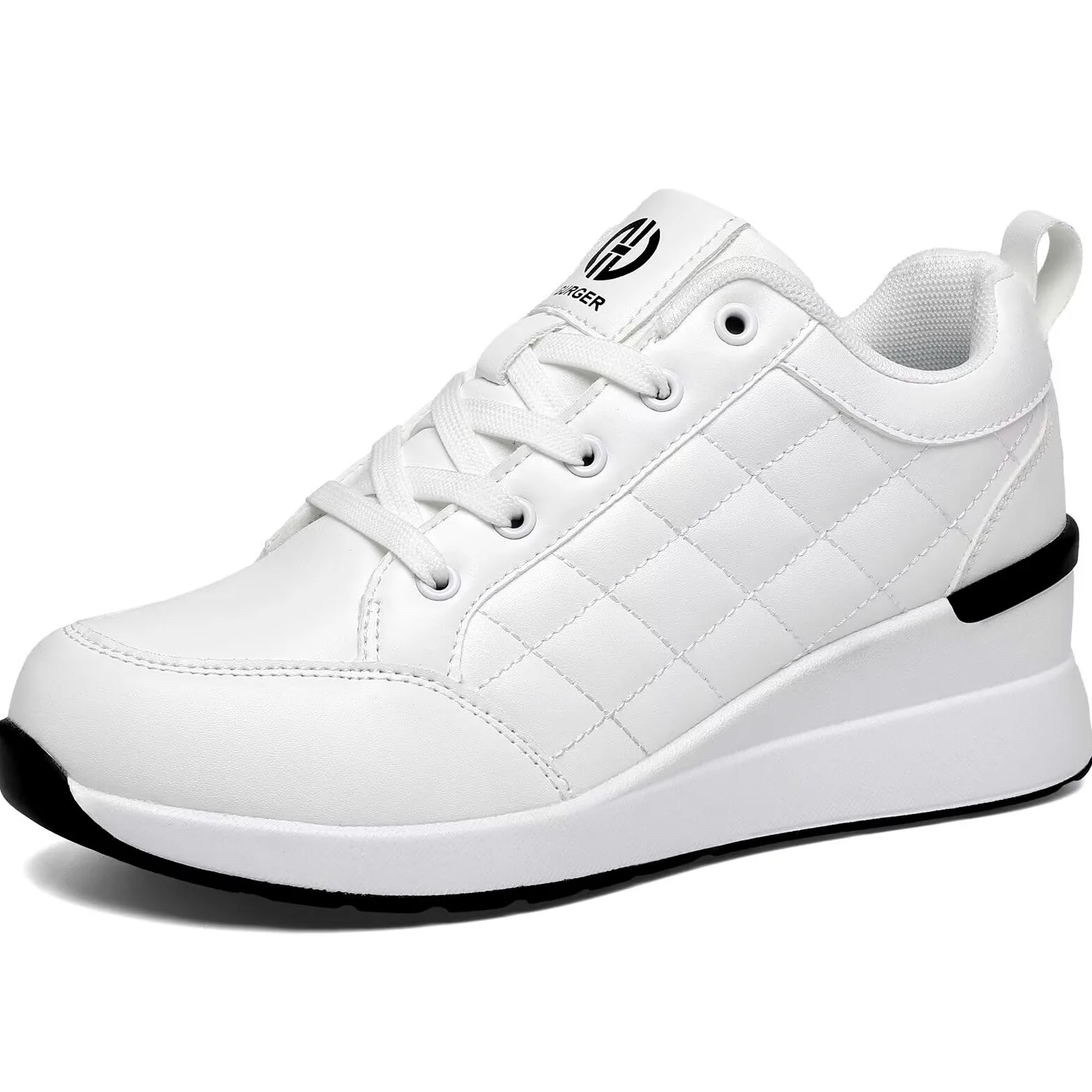 Zapatillas de Cuña para Mujer, Tacón de Cuña de 6 CM, Ligeras y Transpirable