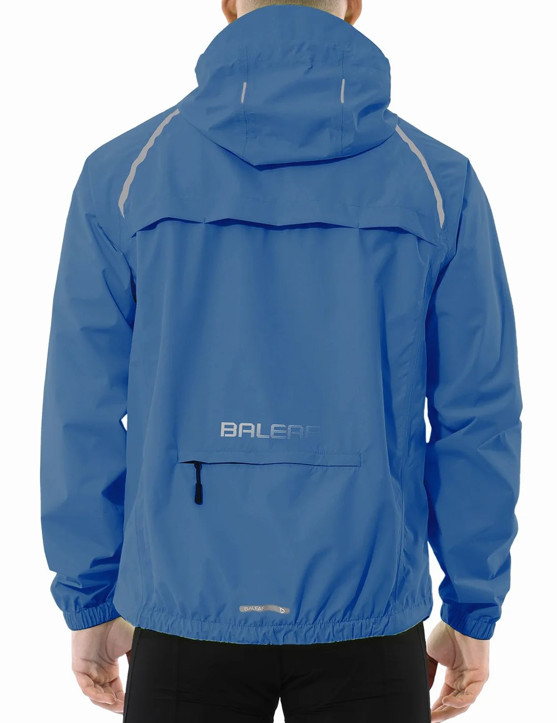baleaf Chaqueta Impermeable Ciclismo Hombre Transpirable Secado Rápido Cortavientos con Bolsillos