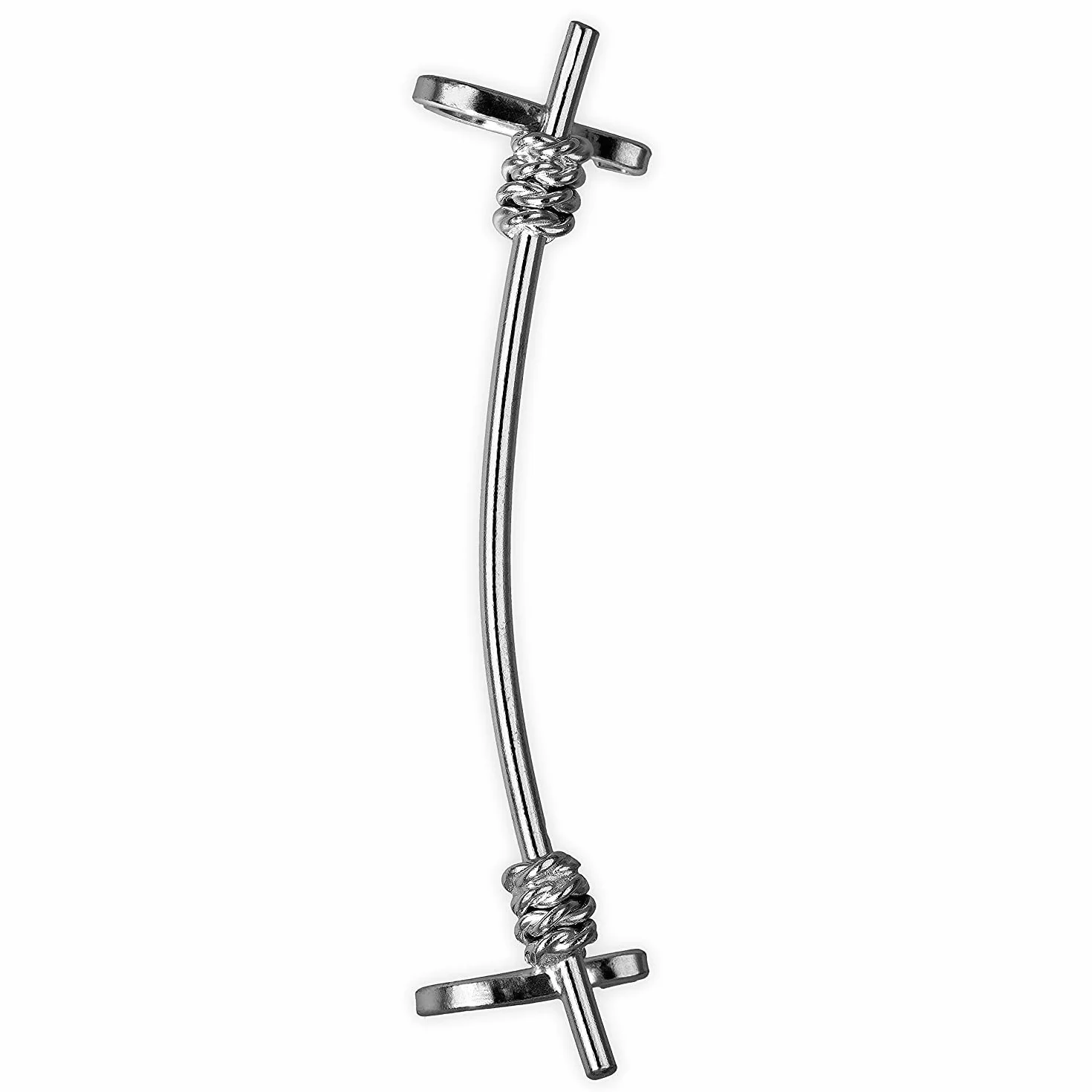 Pendientes de plata esterlina para hombres joyería punk regalo