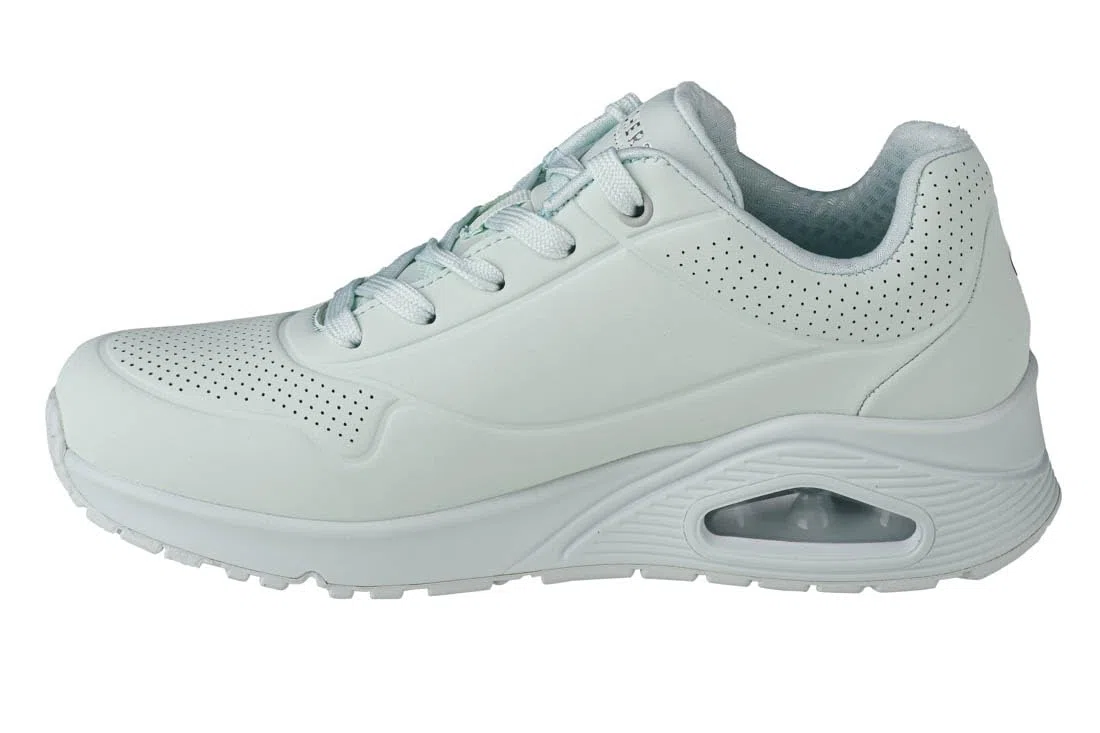 Skechers UNO FROSTY KICKS, Zapatillas para Mujer, Mint Durabuck/Textile Trim, 40 EU