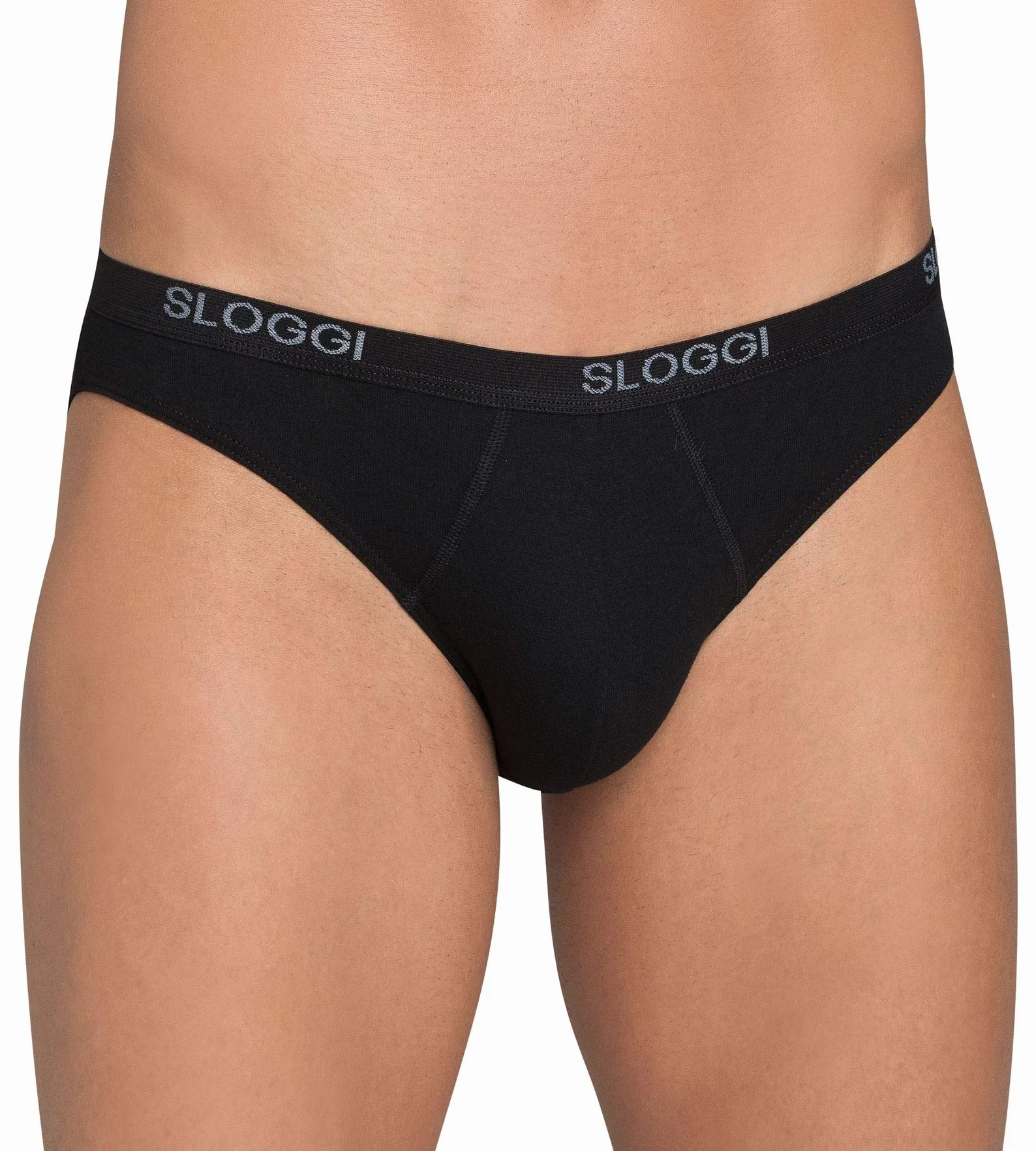 Sloggi Algodón Básico Minivestido Hombre Negro Blanco Gris Azul Marino