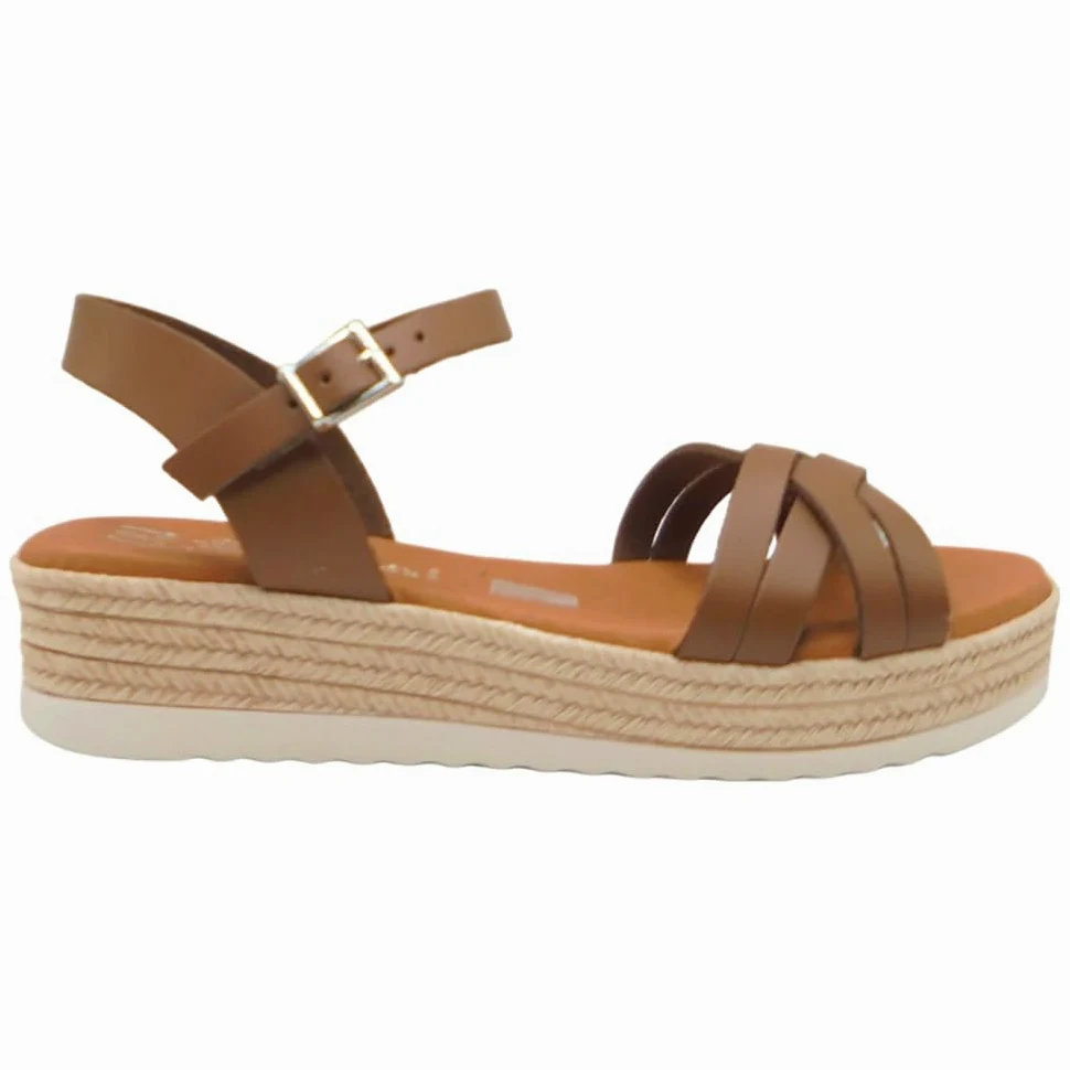 Oh! My Sandals - 6010 Zara Sandalias de Mujer cómodas con Plataforma Ligera y Plantilla Gel, Fabricadas en españa para: Mujer