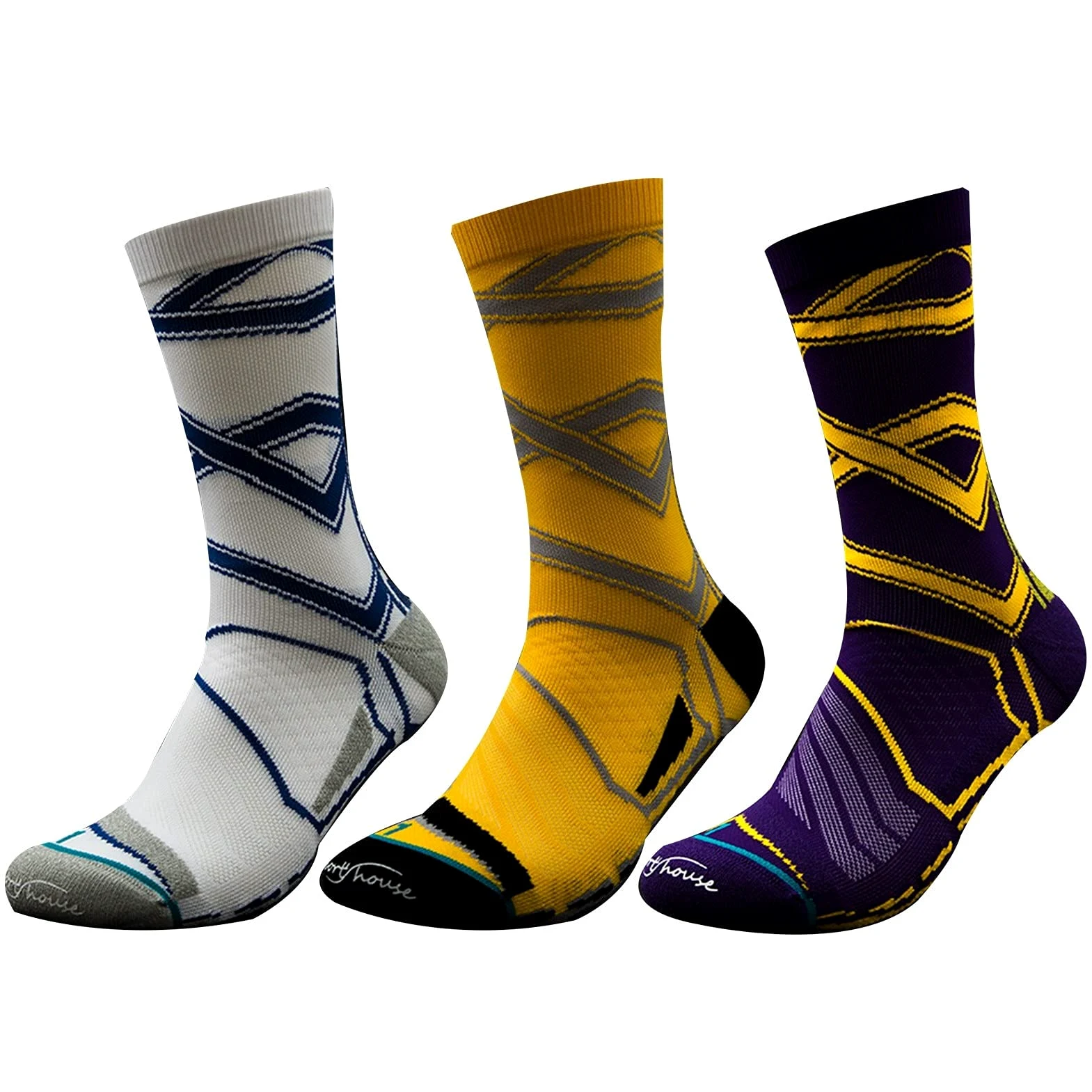 Calcetines de algodón de los Hombres Transpirables espesados ​​Terry Professional Baloncesto Calcetines Compresión Deporte Sock Sport Calcetines Raning Calcetines Deportivos