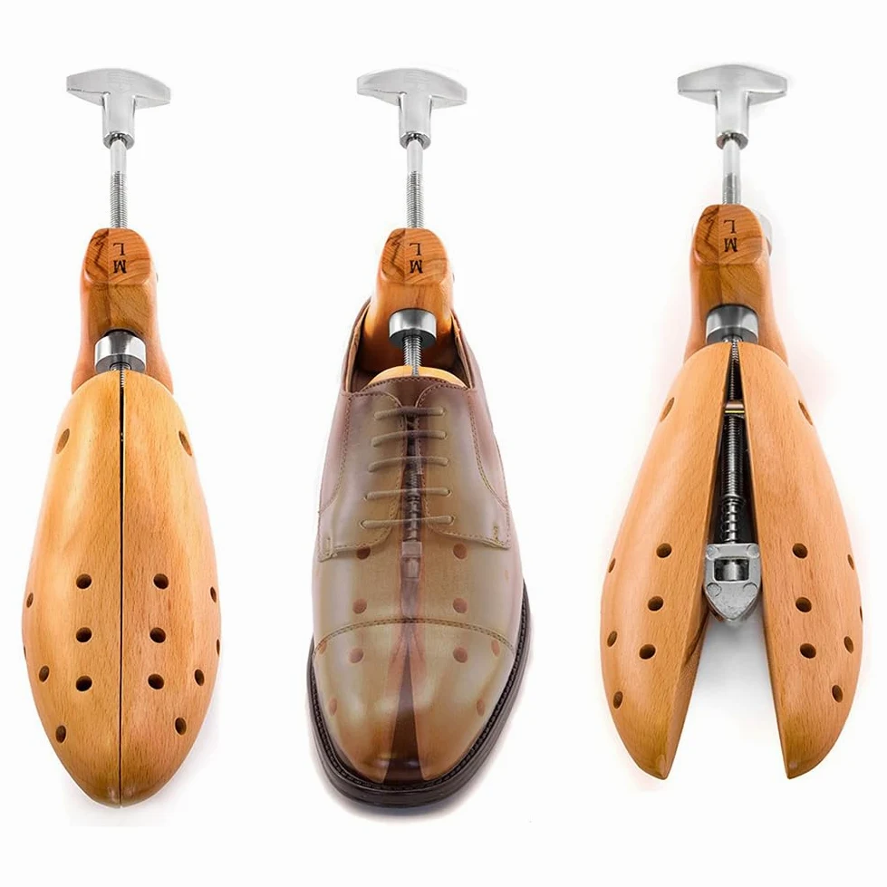 Horma Ajustable De Madera Maciza, Horma Unisex con Partes para Juanetes Y Callos, Expansor De Horma De Madera, Adecuado para Zapatos De Cuero Y Zapatos Planos,48 to 50