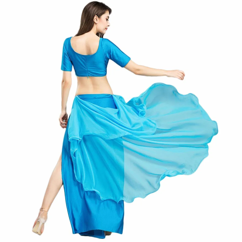 ROYAL SMEELA Conjunto de Danza del Vientre Tops Faldas para Mujer Traje Sexy