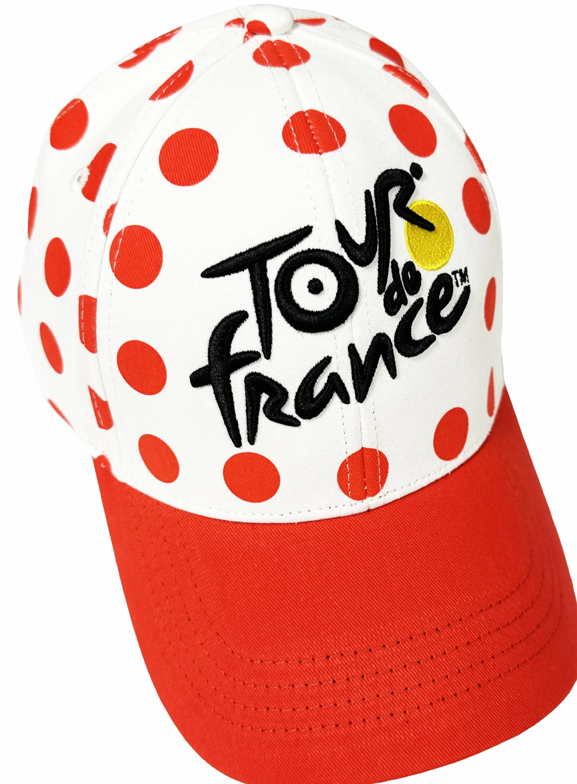Tour de France Gorra Camiseta Mejor Escalador – Colección Oficial de Ciclismo – Talla ajustable, multicolor