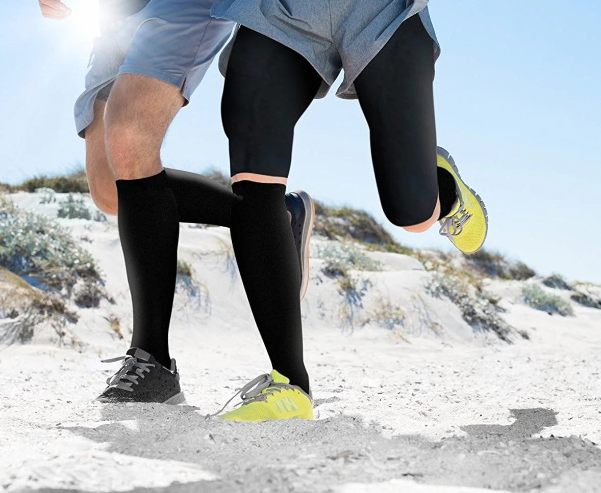 Medias de Compresión para Hombres y Mujeres Varices Running Recuperación Muscular 3 Par
