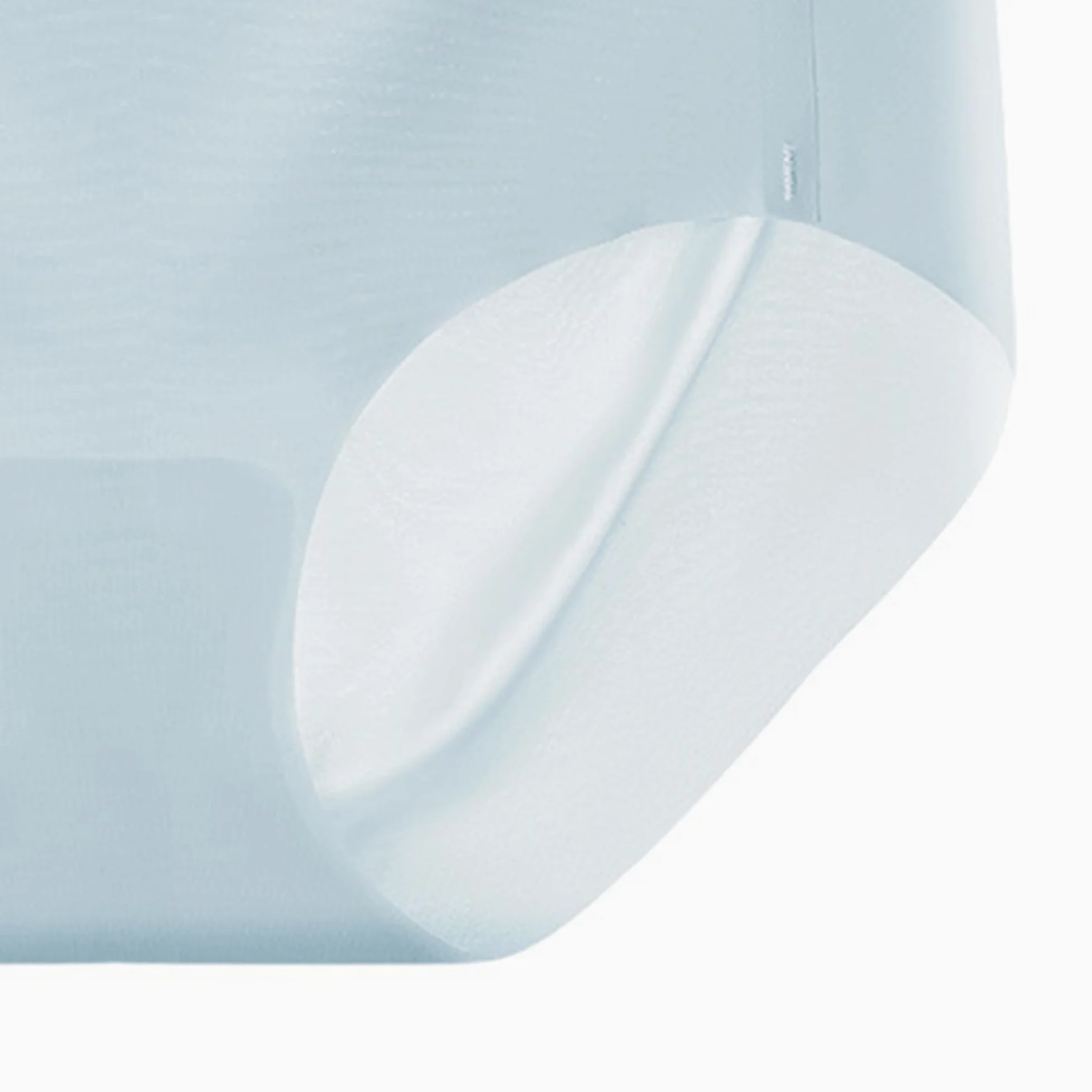 Calzoncillos invisibles de una pieza para mujer, de seda de hielo, paquete múltiple, bragas elásticas, suaves, ropa interior básica (azul claro, 5 piezas, XXL)