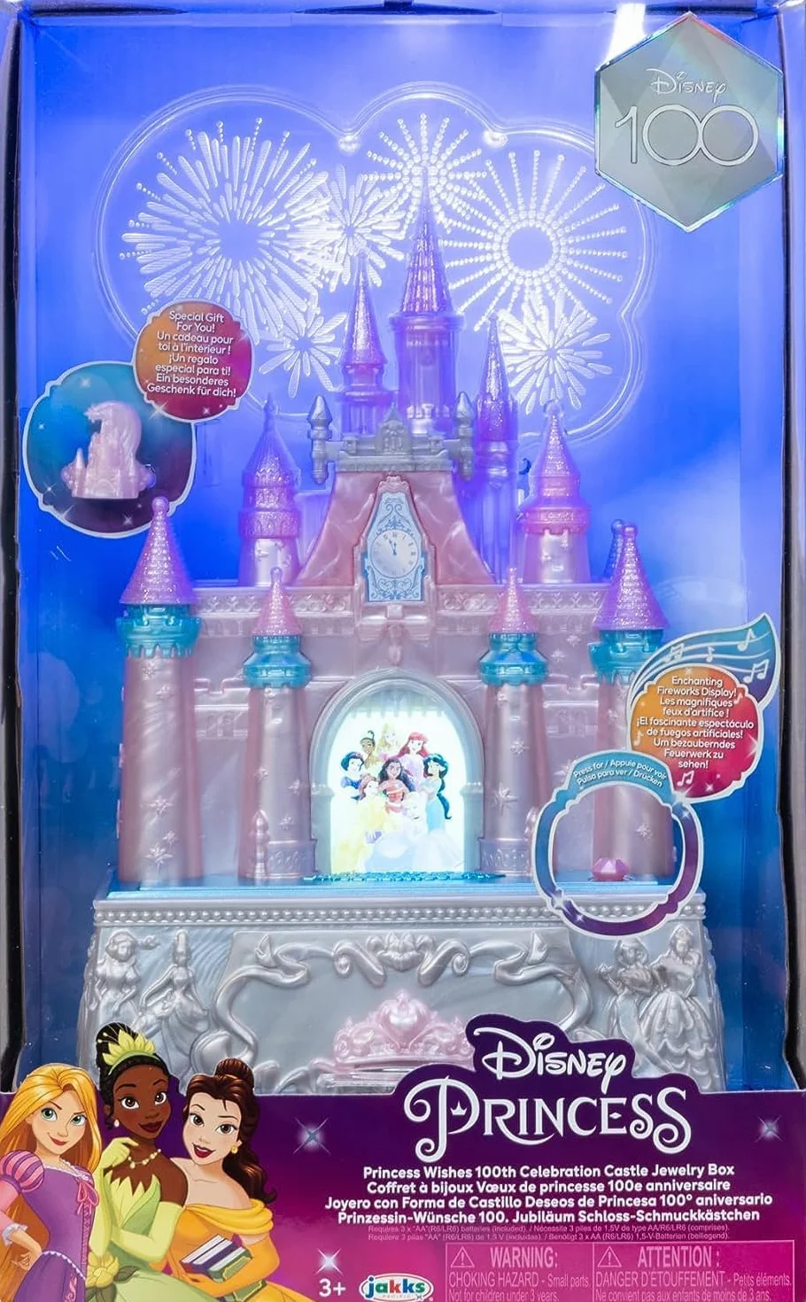 Disney Princess Joyero Musical Cenicienta con Luces y Joya Especial