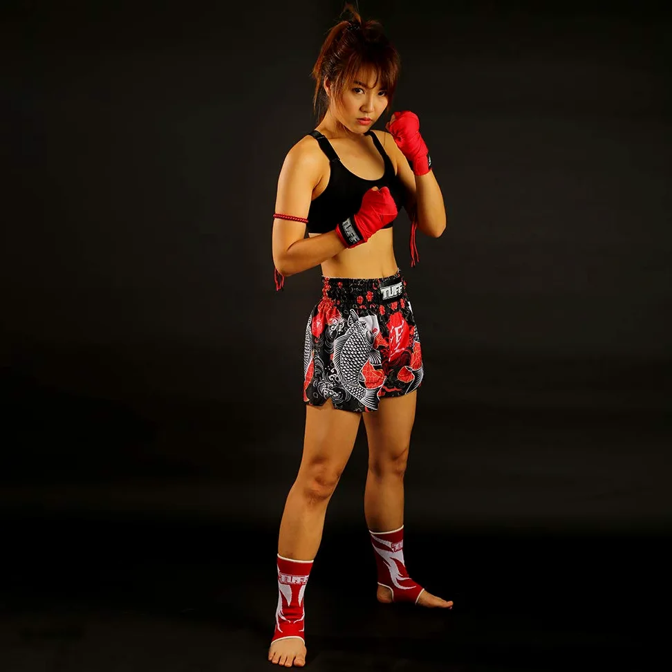 Tuff Sport Pantalones cortos para Muay Thai, boxeo, artes marciales mixtas, entrenamiento