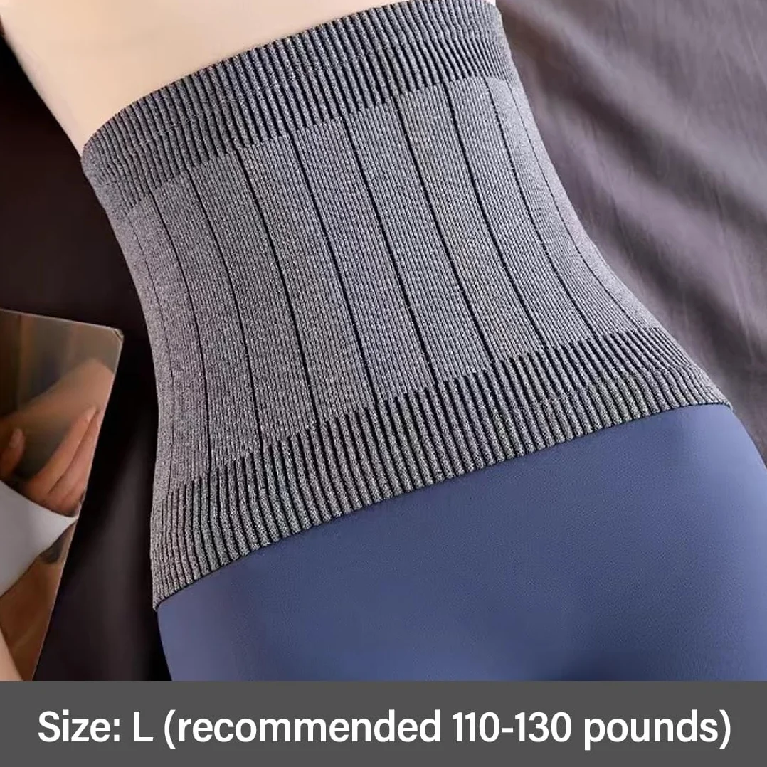 SGERUFZ 1 Unidad Faja Térmica para Mujer, Cinturón Lumbar Elástico, Calentador de Cintura y Cadera, Protector Abdominal para Invierno