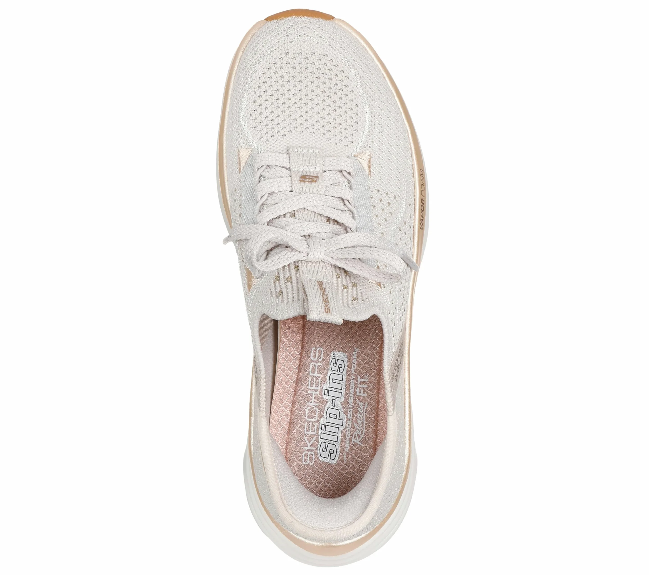 Skechers Mujer D'Lux Vapor Evening Glow Slip-In Entrenador