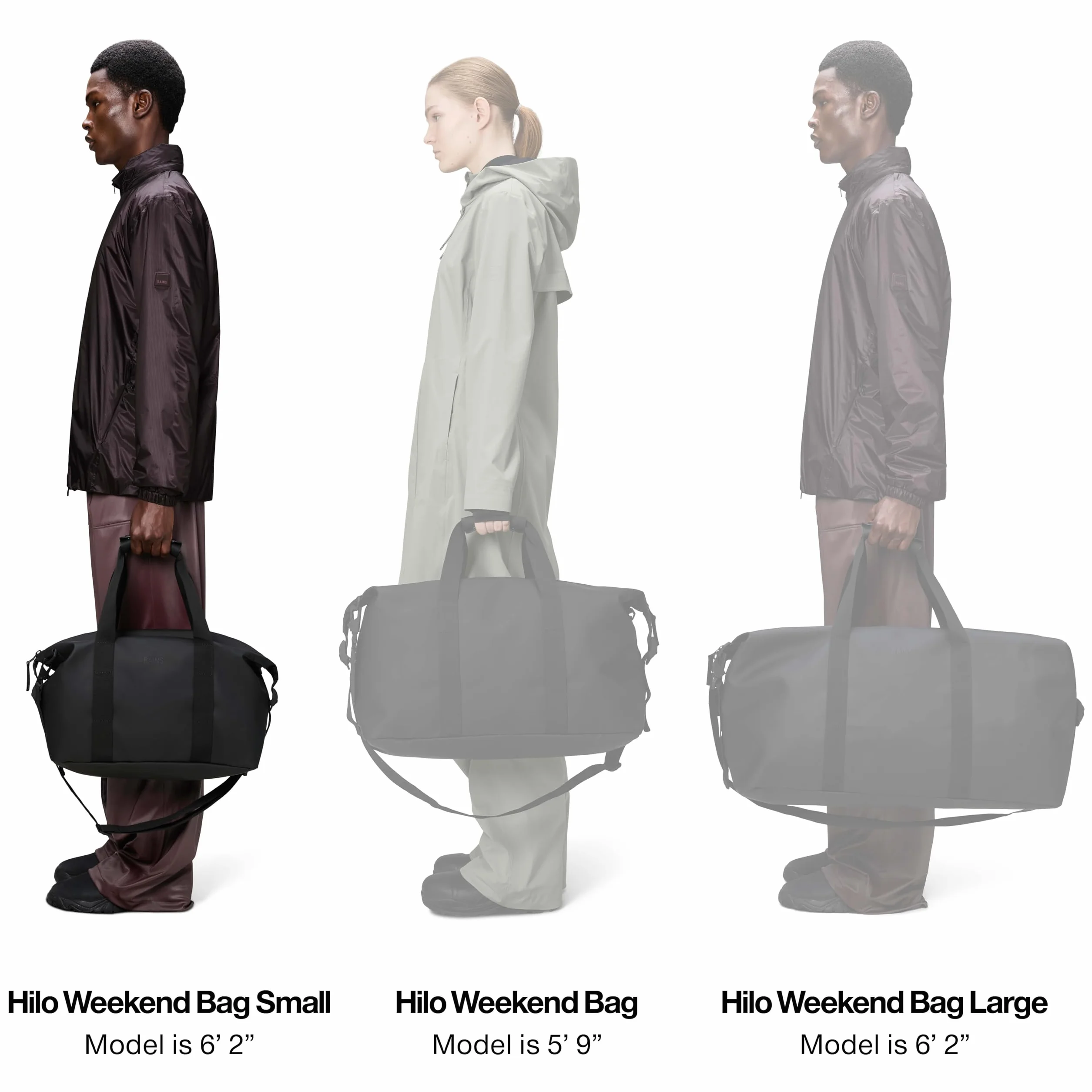 RAINS Hilo - Bolsa de Viaje Impermeable (tamaño pequeño)