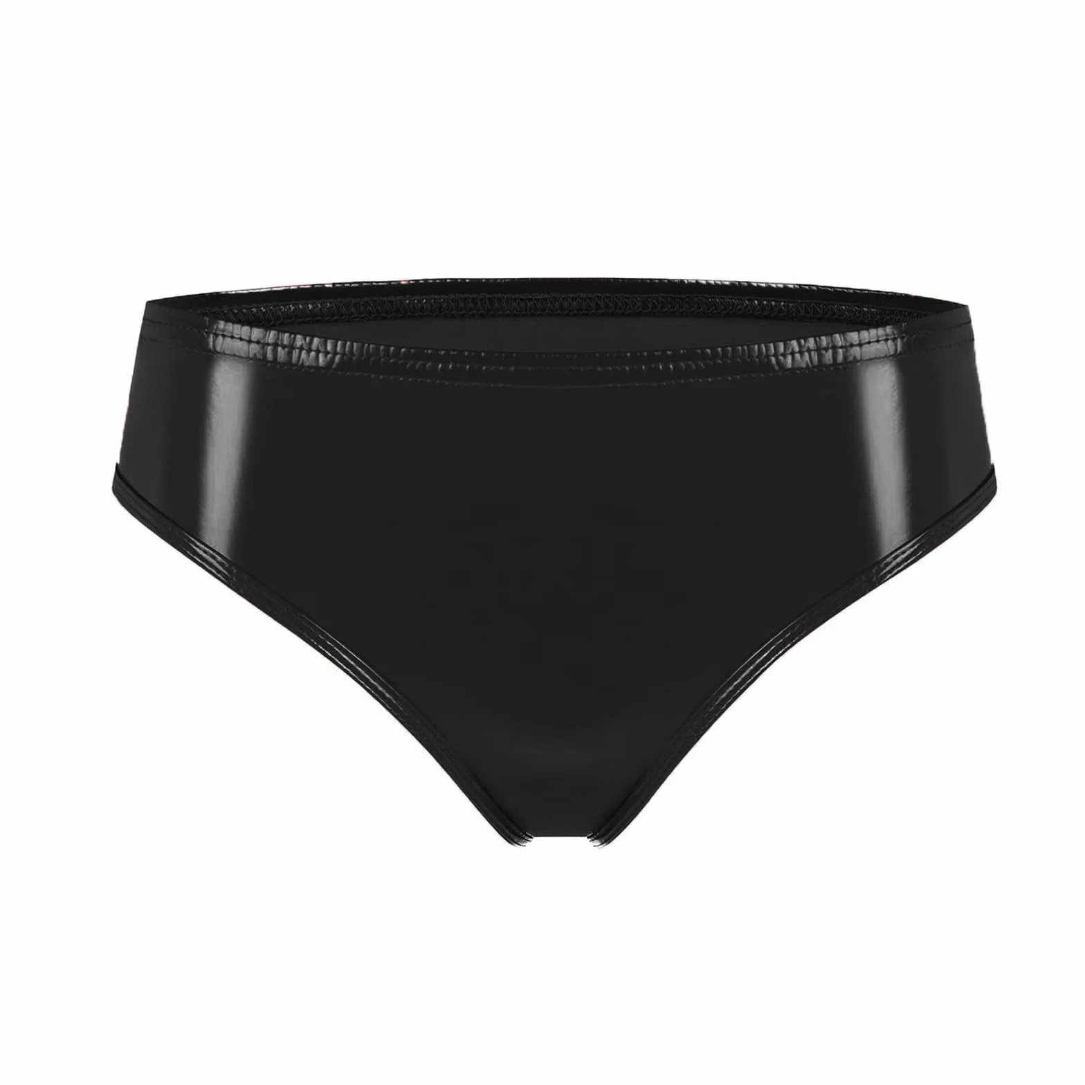 Bragas metálicas de corte alto para mujer ballet danza ropa interior sexy