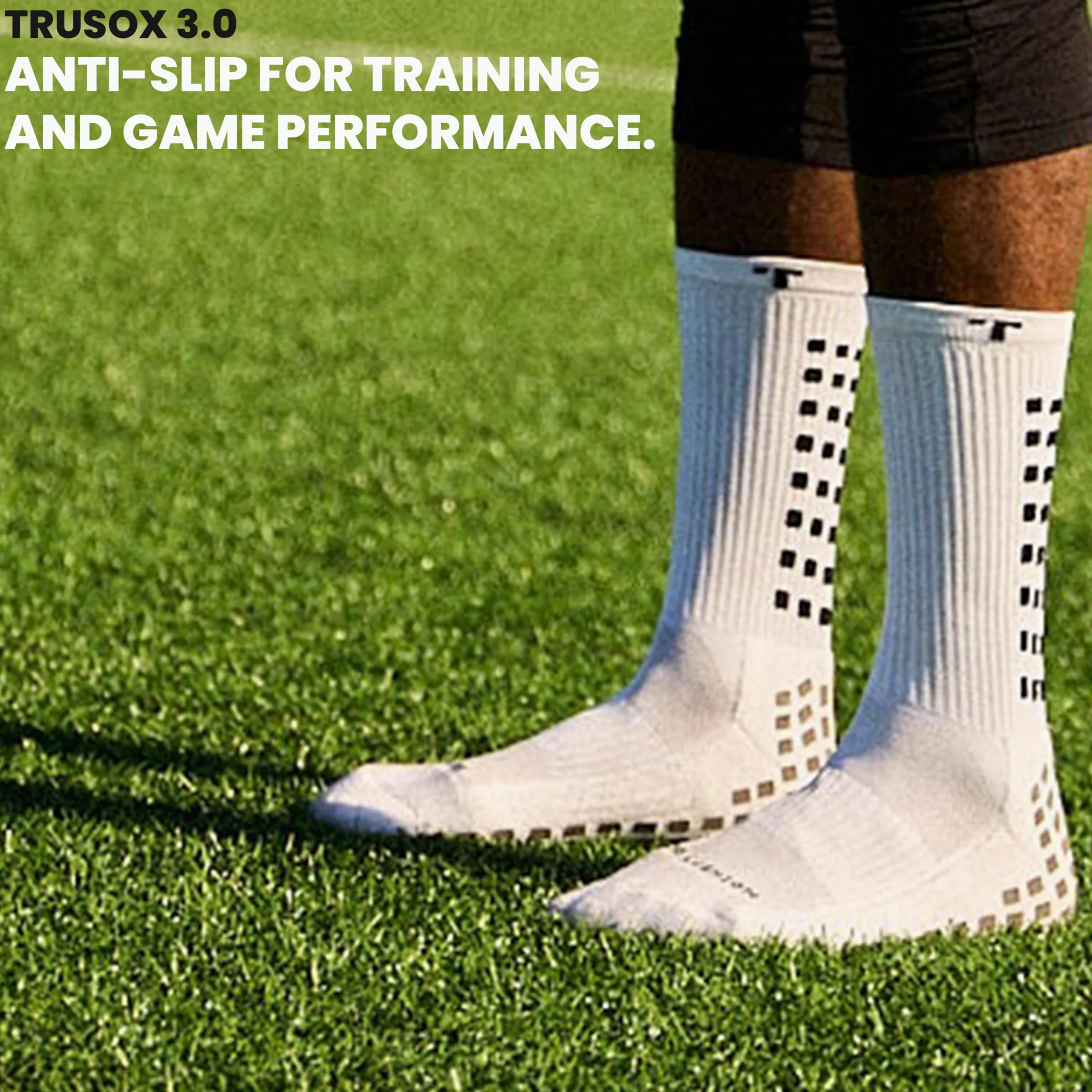 Trusox 3.0 Cushion Crew Socks Calcetines de fútbol Unisex adulto (Pack de 1)