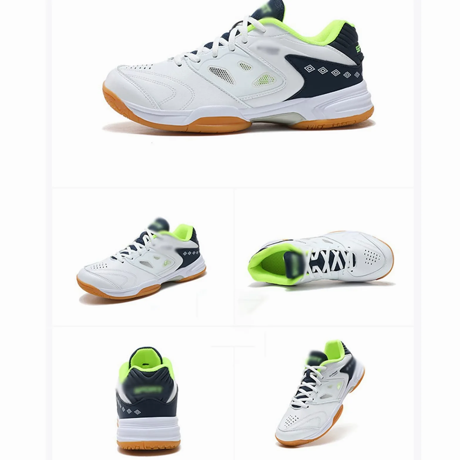 AIRFUL Zapatos Deportivos de Tenis y Raqueta para Hombre, Zapatos de Entrenamiento de cancha Interior, Tenis de Squash, Tenis atléticos, Zapatos de Entrenamiento para cancha Interior y Exterior