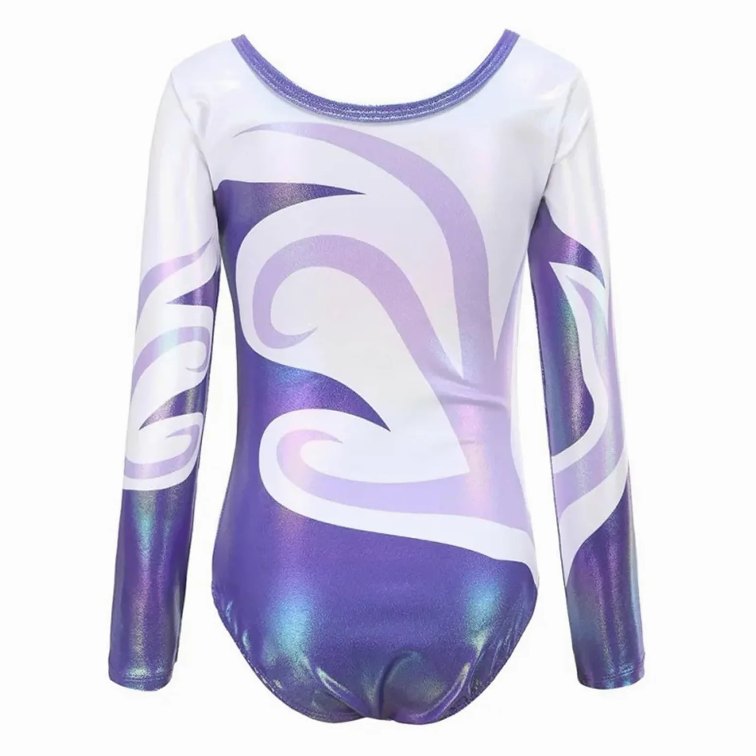 Maillots de Gimnasia Niños Niñas Diamante Manga larga Ballet Práctica Danza Desgaste Gimnasia Ballet Leotardo para Niña (Color : Z2, Size : 14)