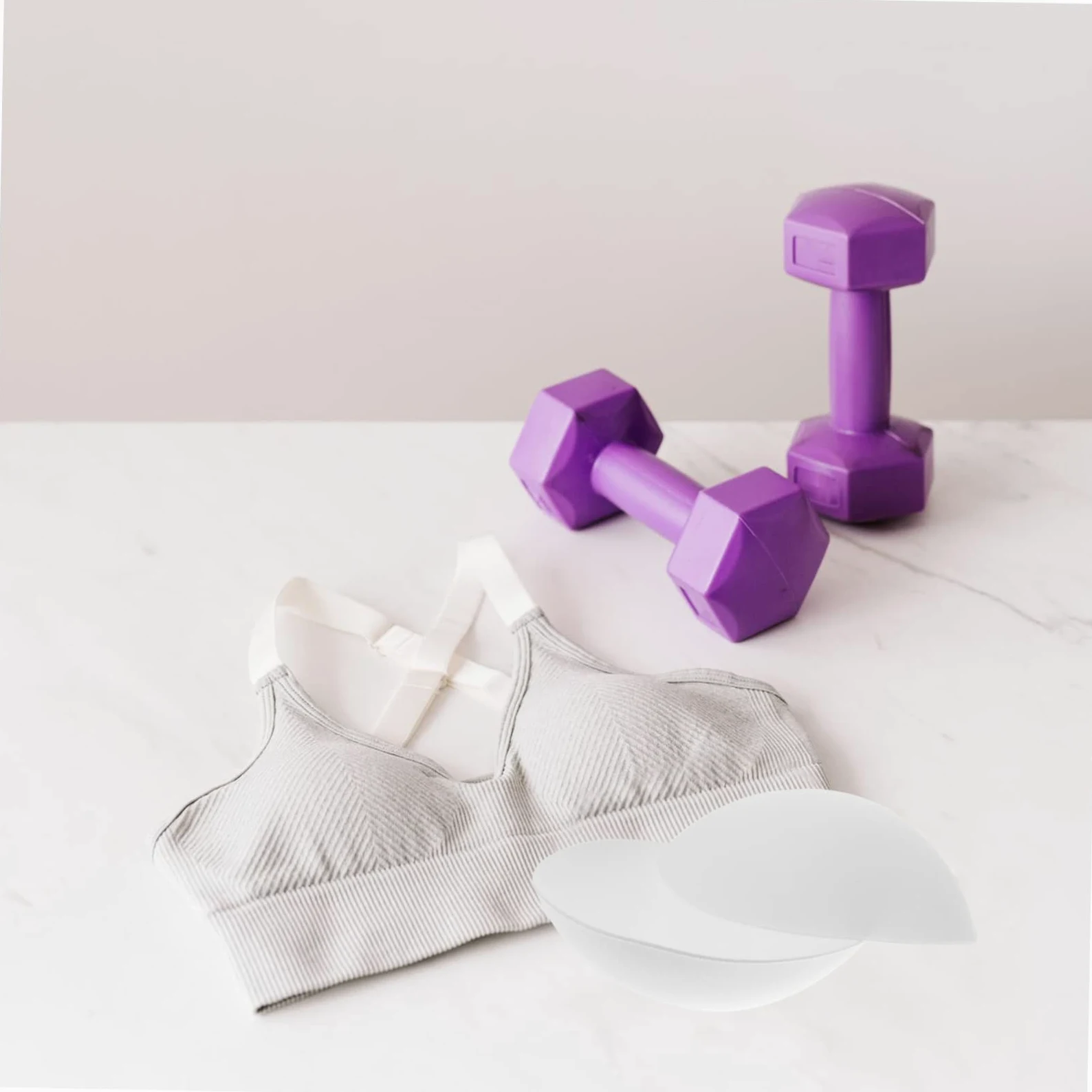 20pares Almohadillas Para Sujetadores Redondas Inserciones Transpirables Para Sujetadores Deportivos Rellenos De Poliéster Para Bikini y Trajes De Baño Comodidad y Adaptabilidad