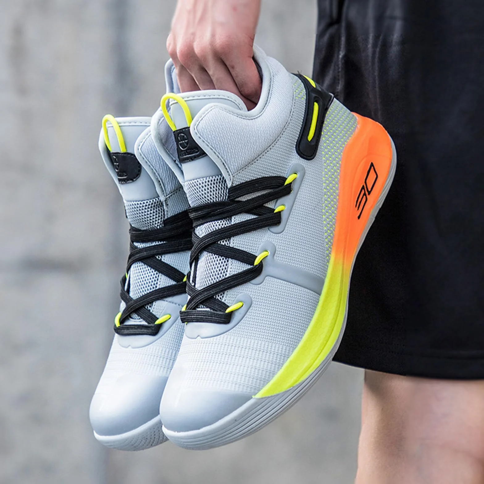 Hixingo Zapatillas de Baloncesto Hombre, Basketball Shoes Antideslizantes Transpirable N° 30