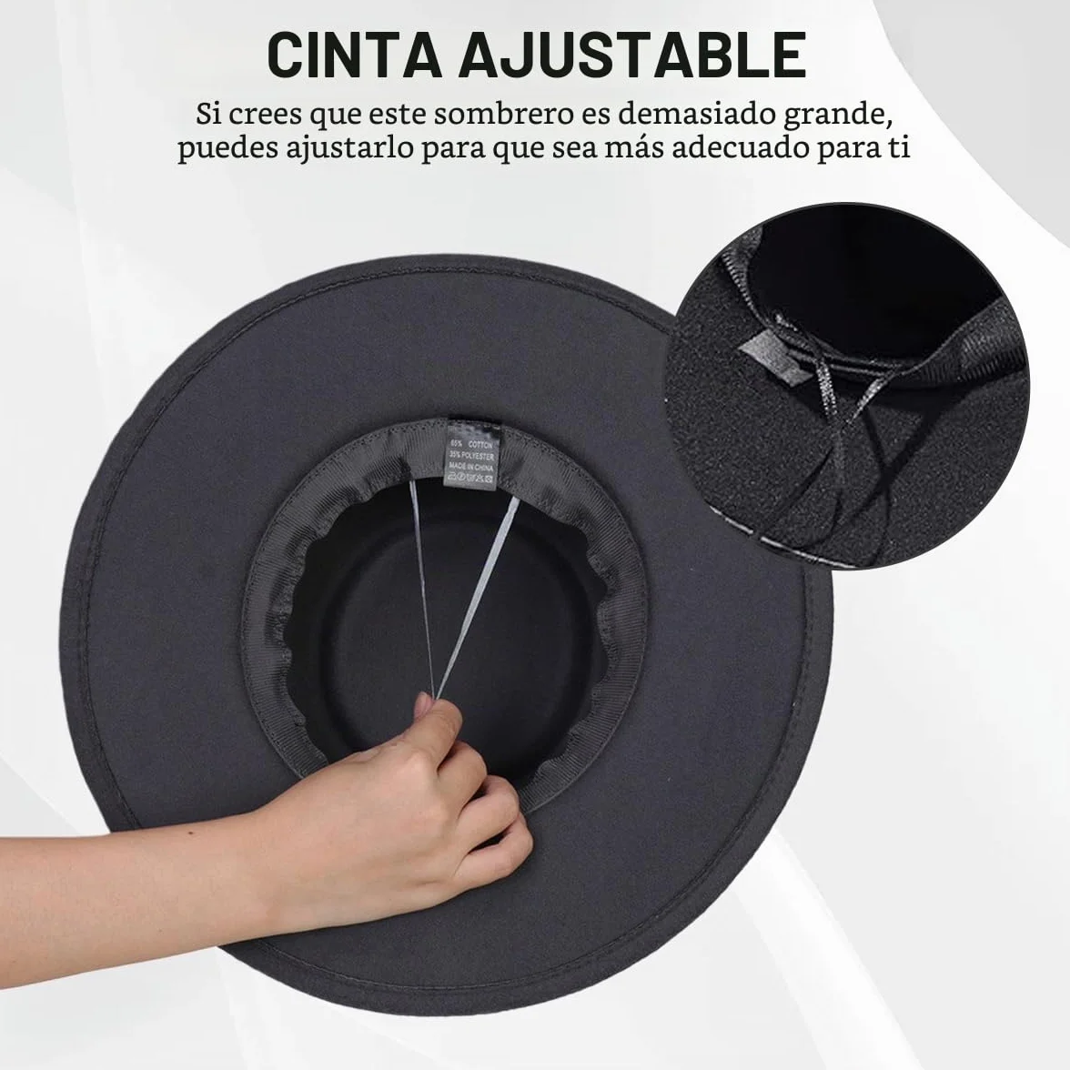QUUPY Sombrero Fedora clásico de ala ancha con hebilla de cinturón, sombrero de Panamá de fieltro para mujeres y hombres (rojo)