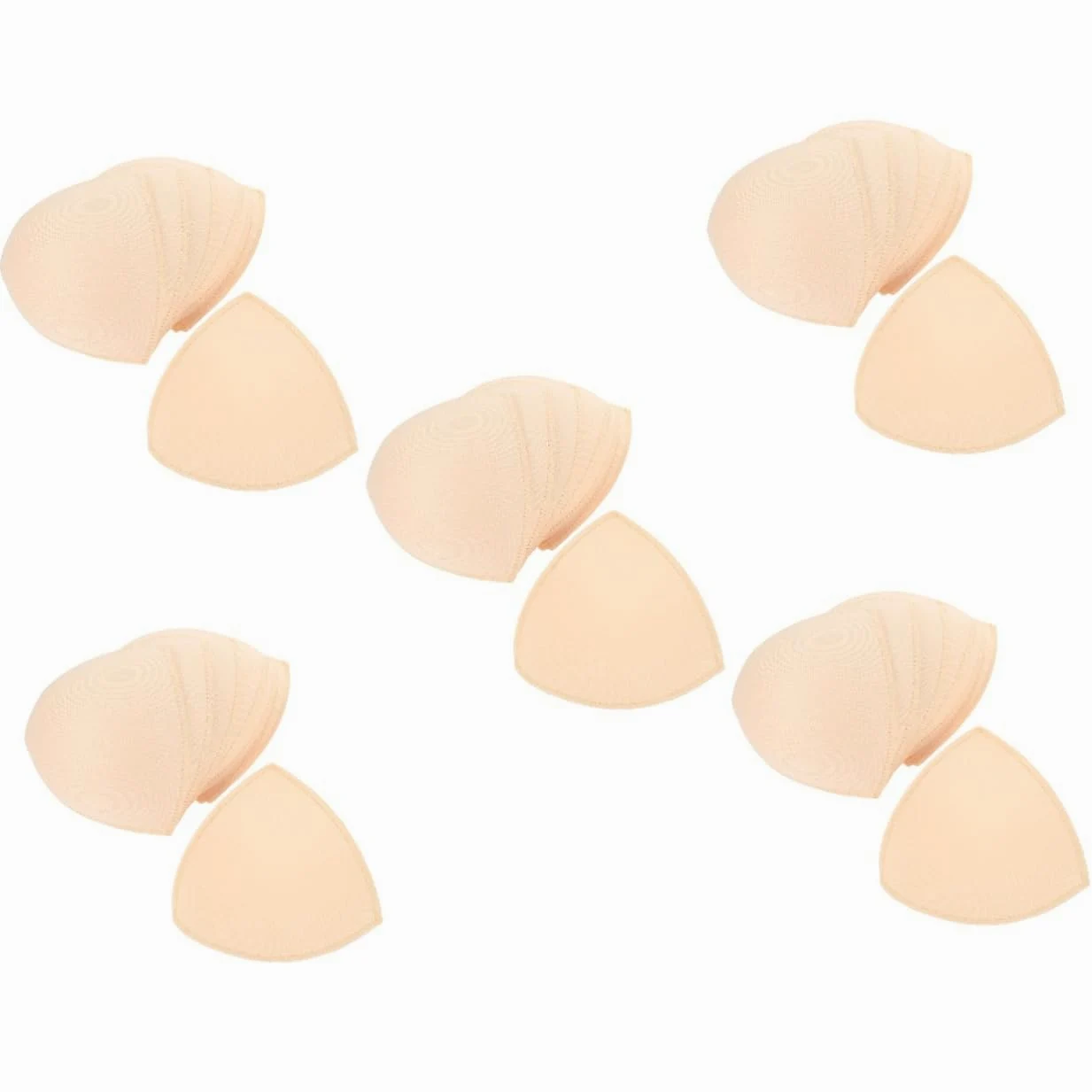 Holibanna Inserto De Almohadilla De Triangular Inserto De Traje De Baño Inserciones De Biquini Almohadillas Para Sujetador Deportivo Cinta Sujetador Esponja