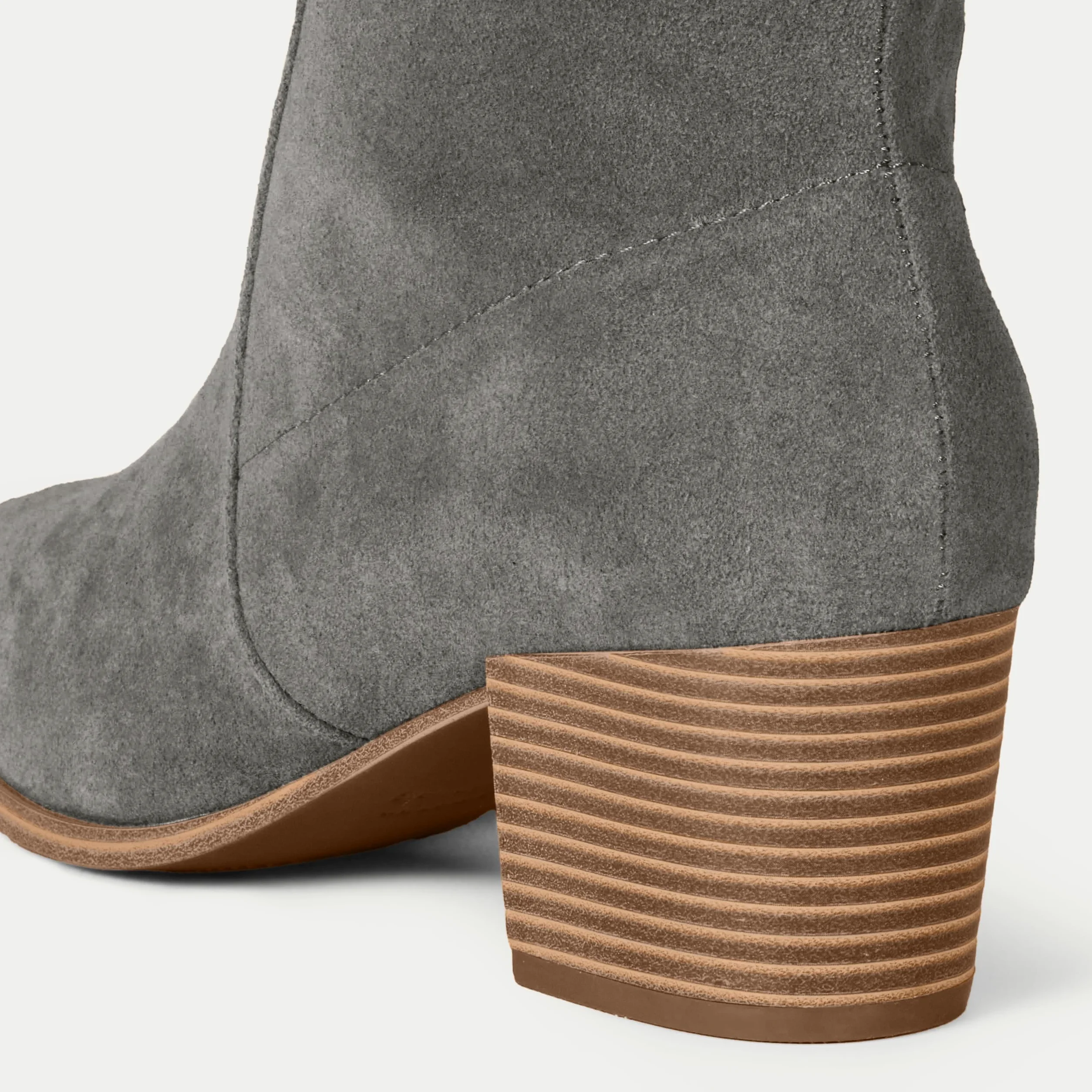 Amazon Essentials Mujer Botas de Tacón Grueso Alto