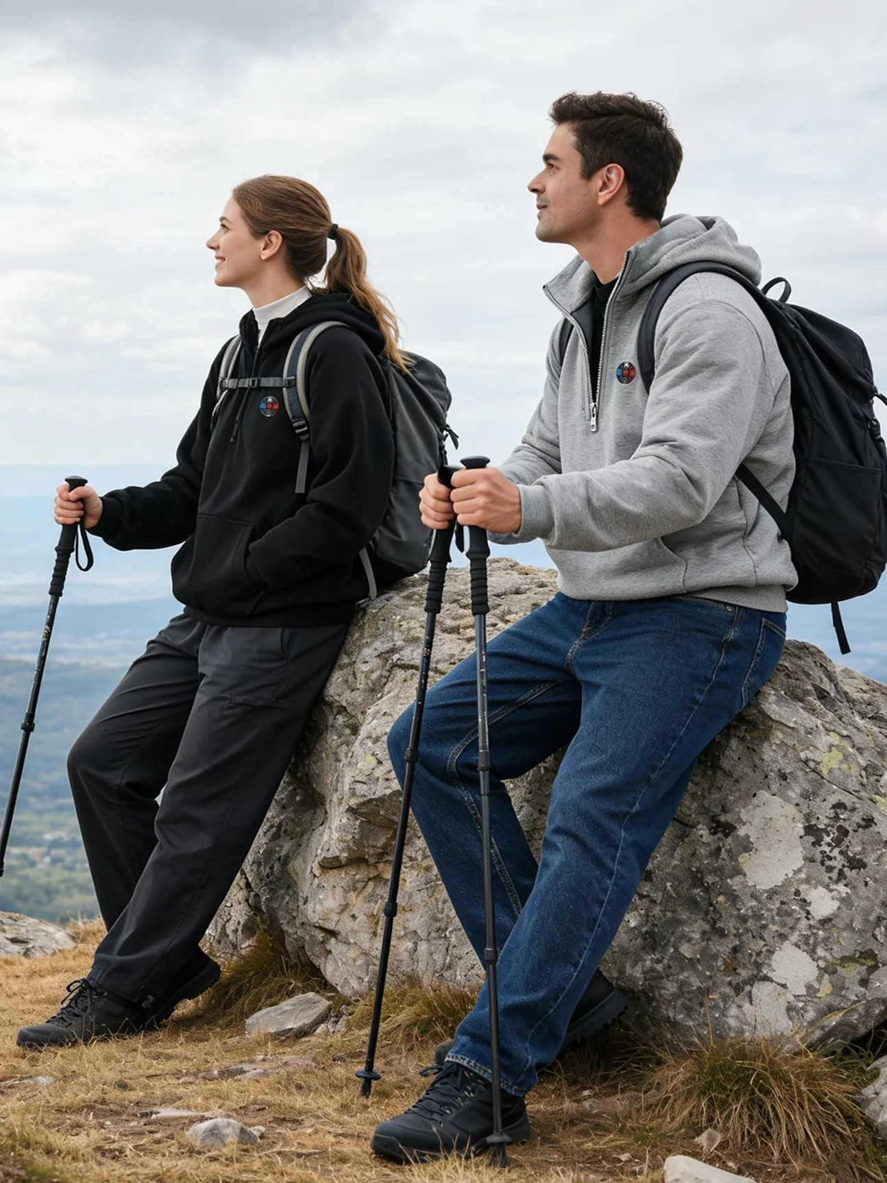 DR.PREPARE Sudadera con Capucha Calefactable Hombre y Mujer 9 Zonas de Calor Batería 16,000 mAh 3 Niveles de Calefacción Hasta 8H de Autonomía Chaleco Calefactable Forro Polar Para Exteriores