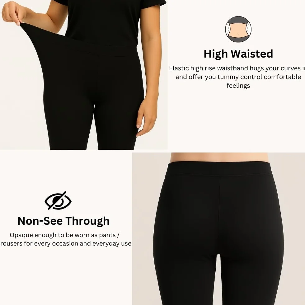 PopCouture Leggings deportivos prémium para niñas para danza y gimnasia